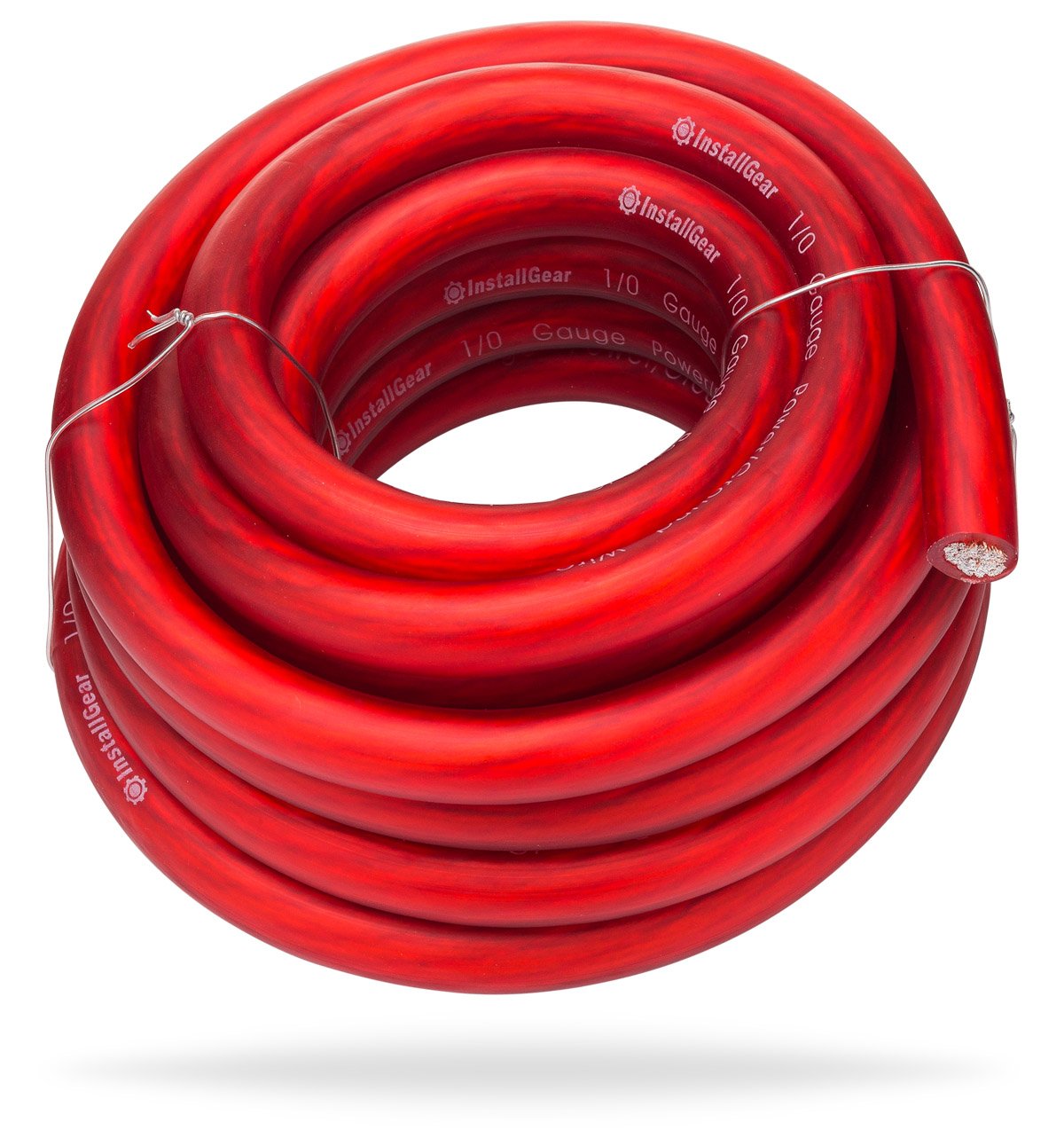 Installgear Dual 1/0 Gauge Amp Wiring Kit | Amp Kit With 4 Amplifier Installation Wiring True Spec And Soft Touch Wire | 4 Gauge