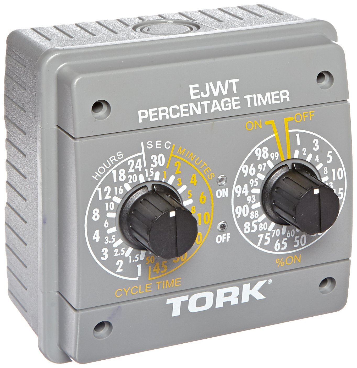 NSI Series EJWT Tork Percentage Timer Switch, 120-240VAC Input Supply 60 Hz, SPDT Output Contact