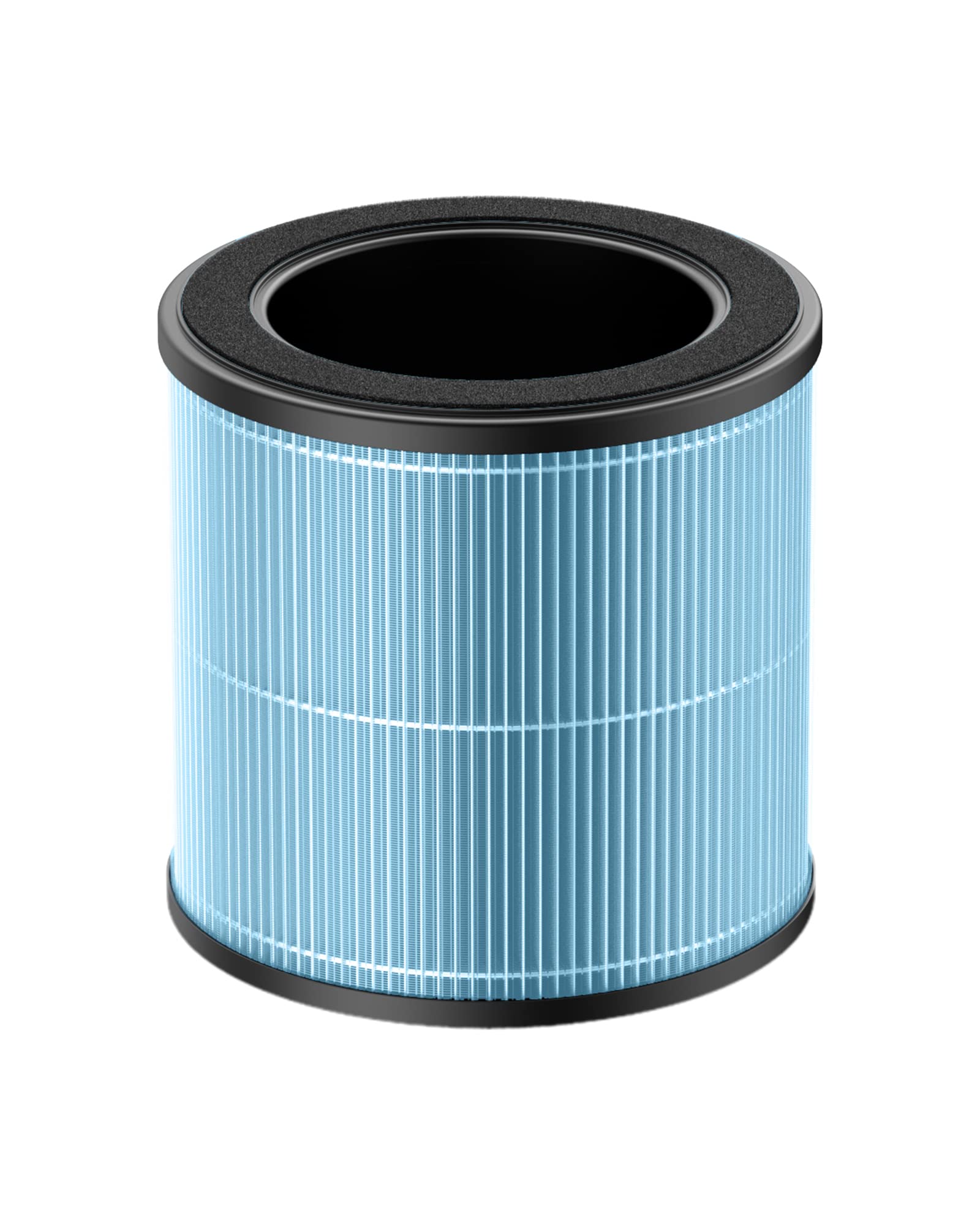 Homvana H201 Air Purifier Replacement Filter, 3 In 1 True Hepa, High Efficiency Activated Carbon 1 Pack