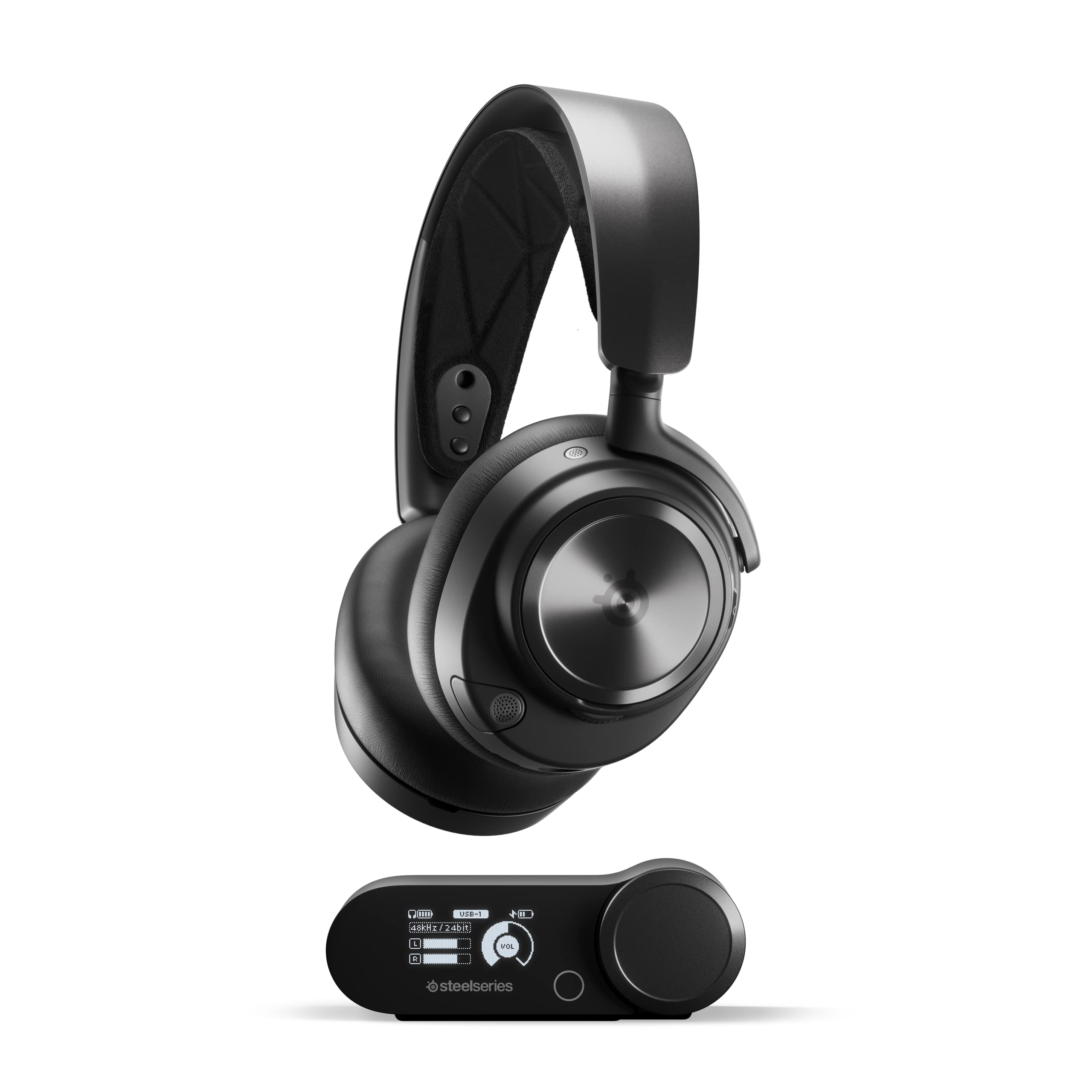 Steelseries Arctis Nova Pro Wireless Xbox Multi System Gaming Headset   Premium Hi Fi Drivers   Active Noise Cancellation   Infi