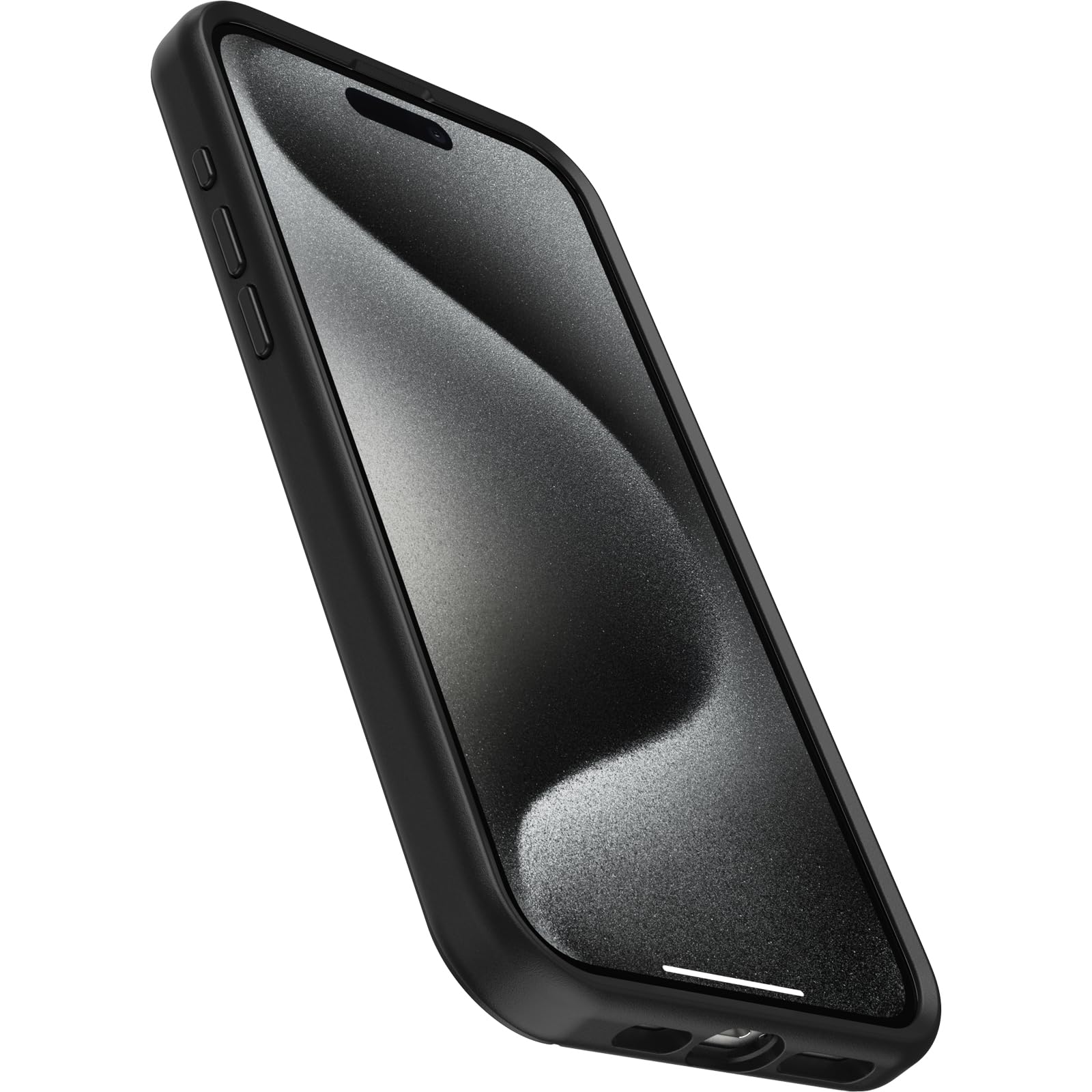 OtterBox Symmetry Series Case for iPhone 15 Pro MAX - Black, MagSafe Compatible, Ultra-Sleek Design, Raised Edges for Camera & Screen Protection