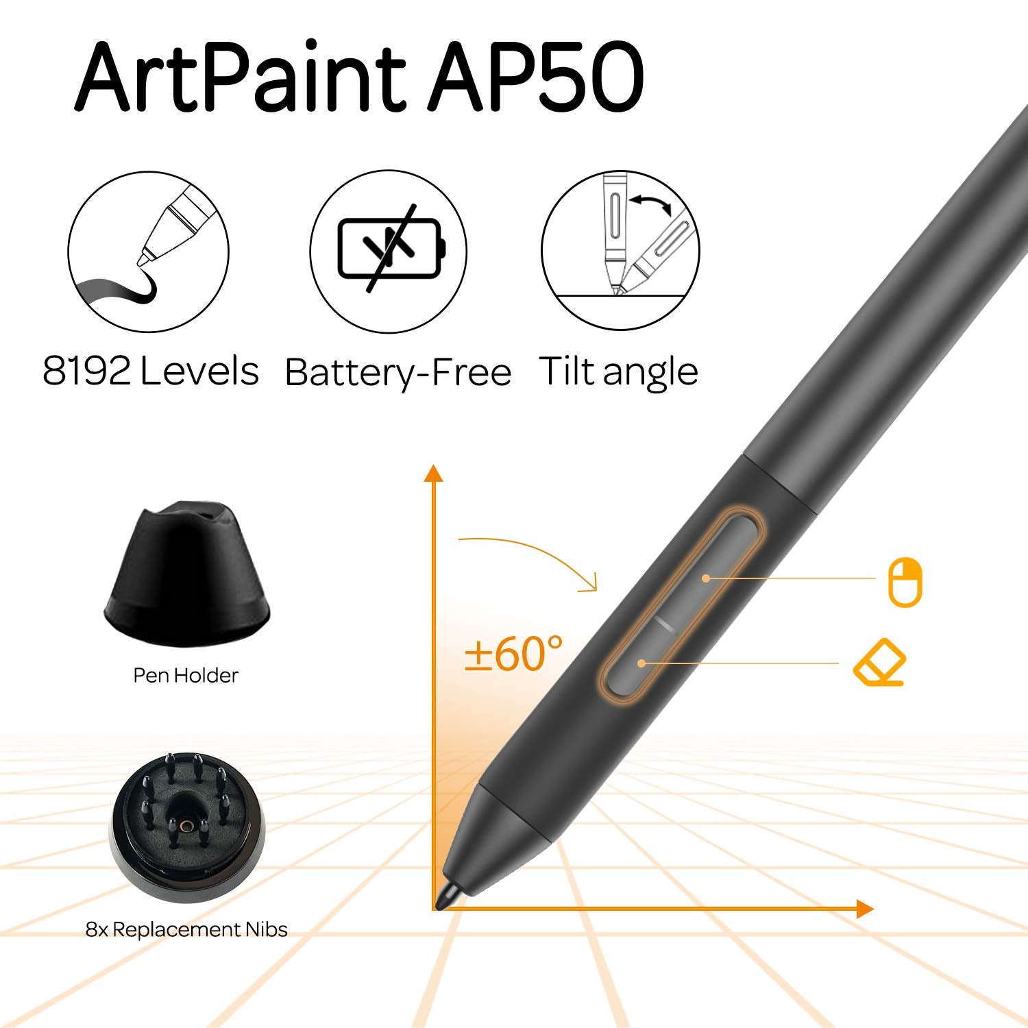 Gaomon Pd156Pro   15.6'' Drawing Tablet With Screen Full Laminated 120% Srgb Pen Display With Dial Key & 10 Hotkeys, Battery Fre