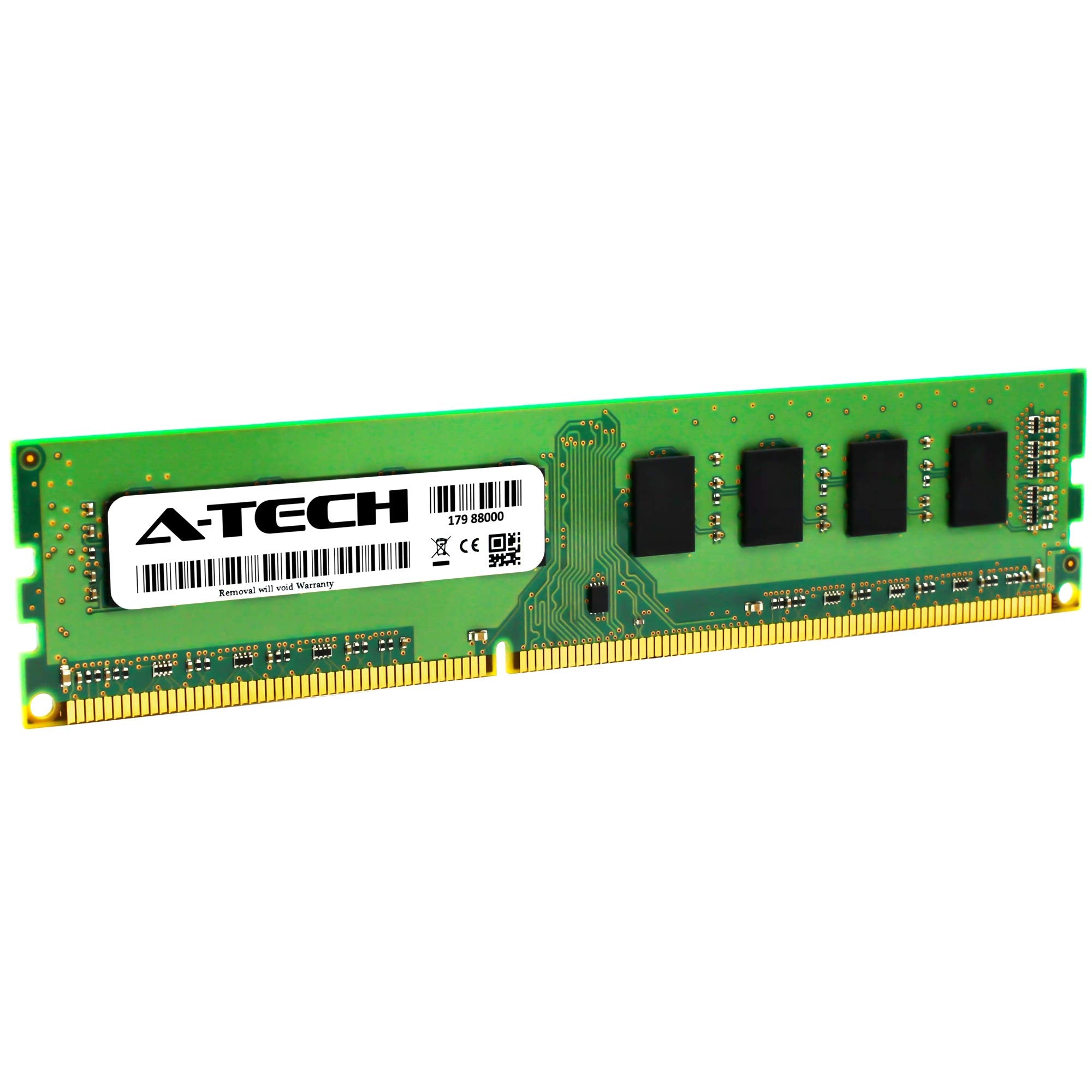 A Tech Ram 16Gb Kit (4X4Gb) Ddr3 1333 Mhz Pc3 10600 Dimm   Desktop Computer Memory   Cl9 240 Pin Udimm Non Ecc Unbuffered Upgrad