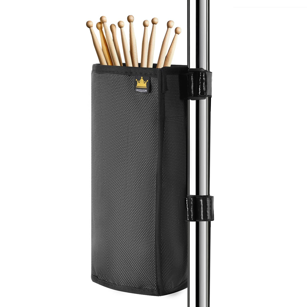 Snoqueen Drum Sticks Holder Bag For Drumsticks And Mallets Holds Up To 10 Pairs, Anti Falling Drumsticks Holder Bag With No Slip