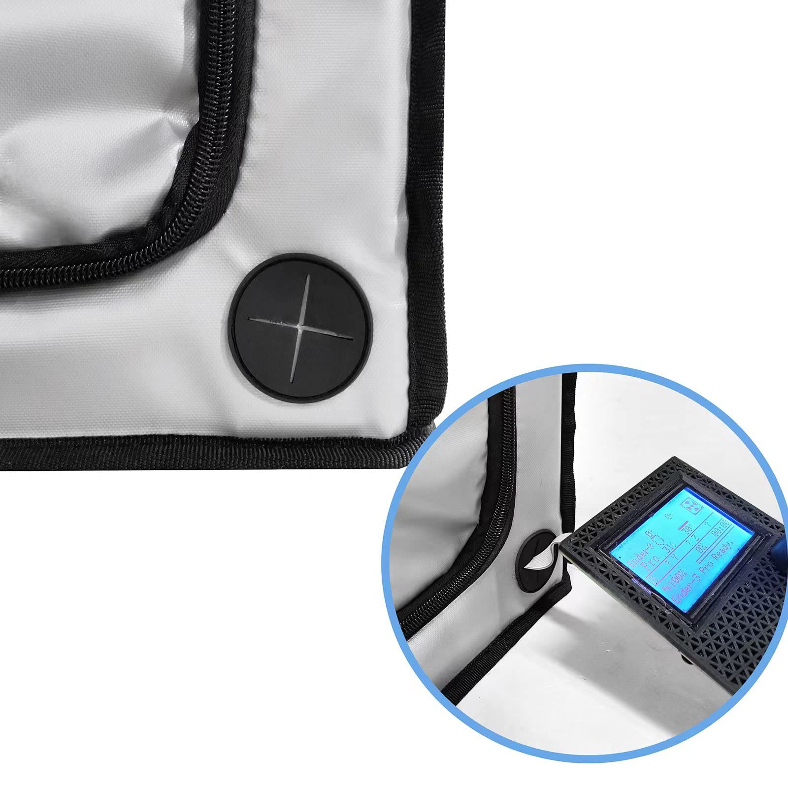 3-In-1 Multifunctional 3D Printer Enclosure Laser Engraver Eye Protective Shield Cover Resin 3D Printer Fireproof Tent With Fume