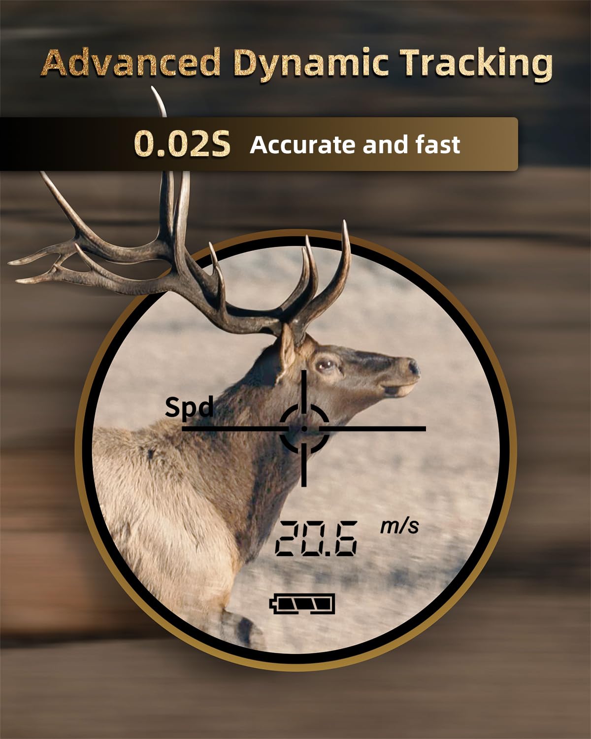 Aofar Hx-700N Hunting Range Finder 700 Yards Waterproof Archery Rangefinder For Bow Hunting With Range And Speed Mode, Free Batt