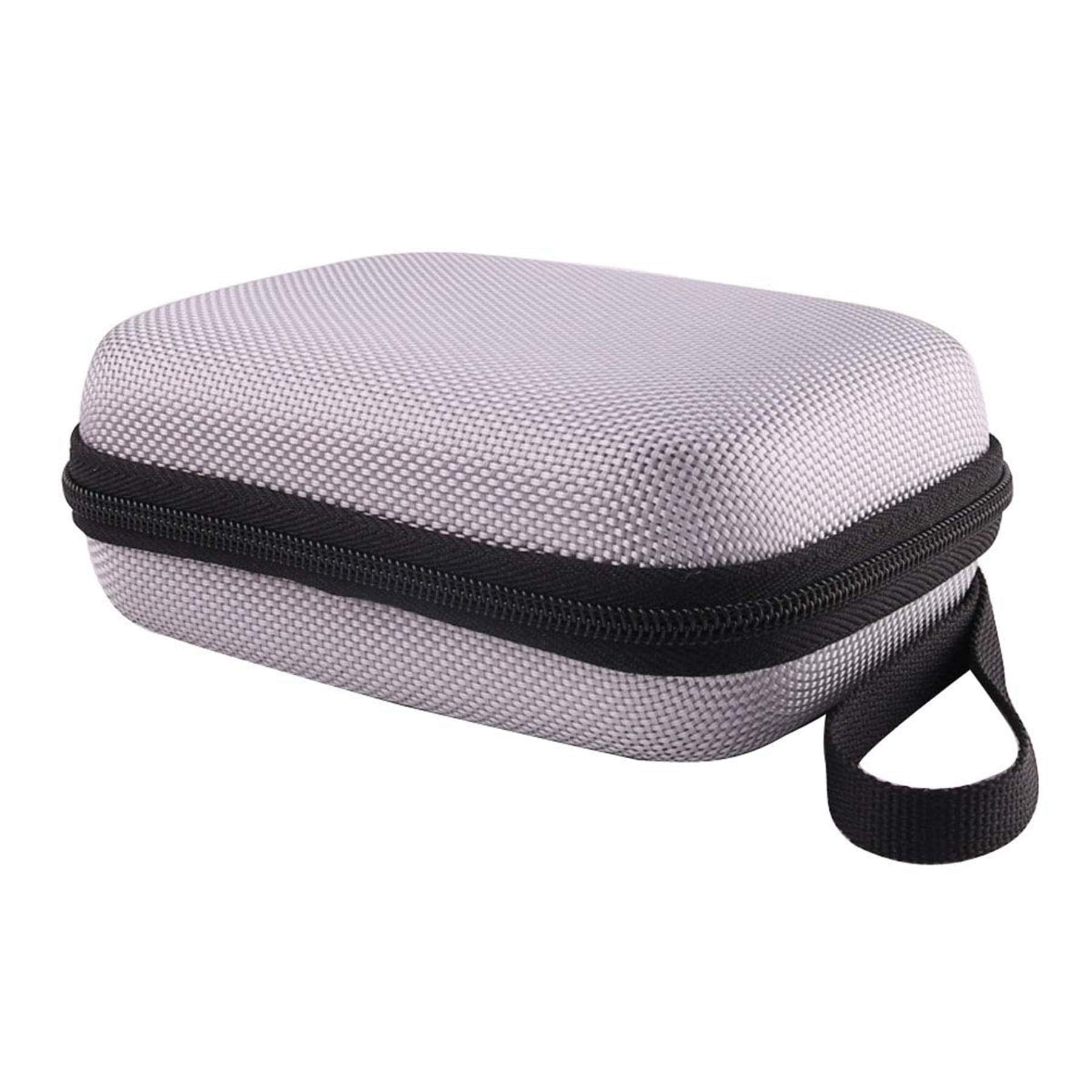 Werjia Hard Carrying Case Compatible With Korg Tm60Bk/Tm 50 Tuner Metronome,Kliq Metropitch   Metronome Tuner (Grey)