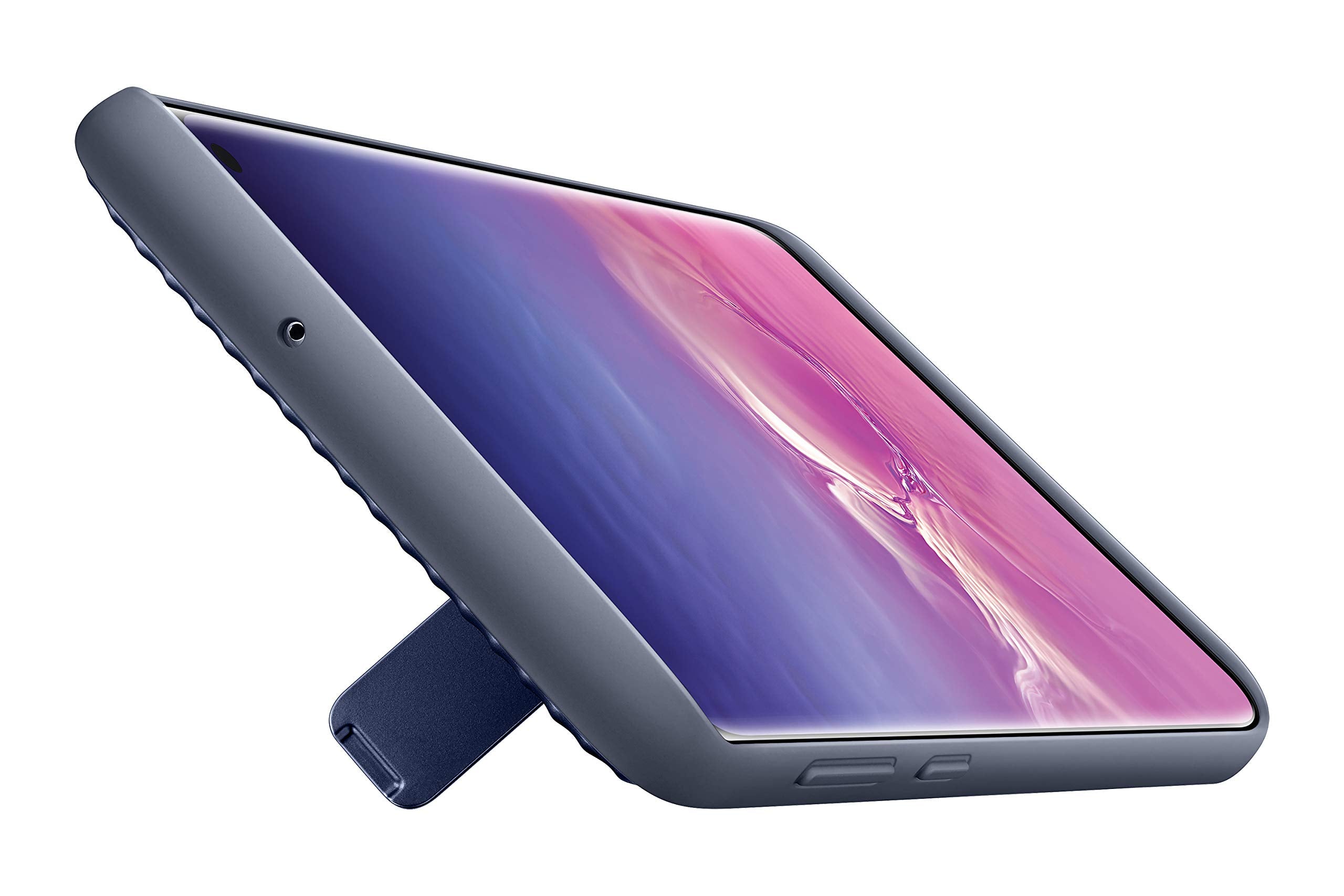 Samsung Galaxy S10 Rugged Protective Case With Kickstand, Blue, Navy, Model:Ef-Rg973Cbegus