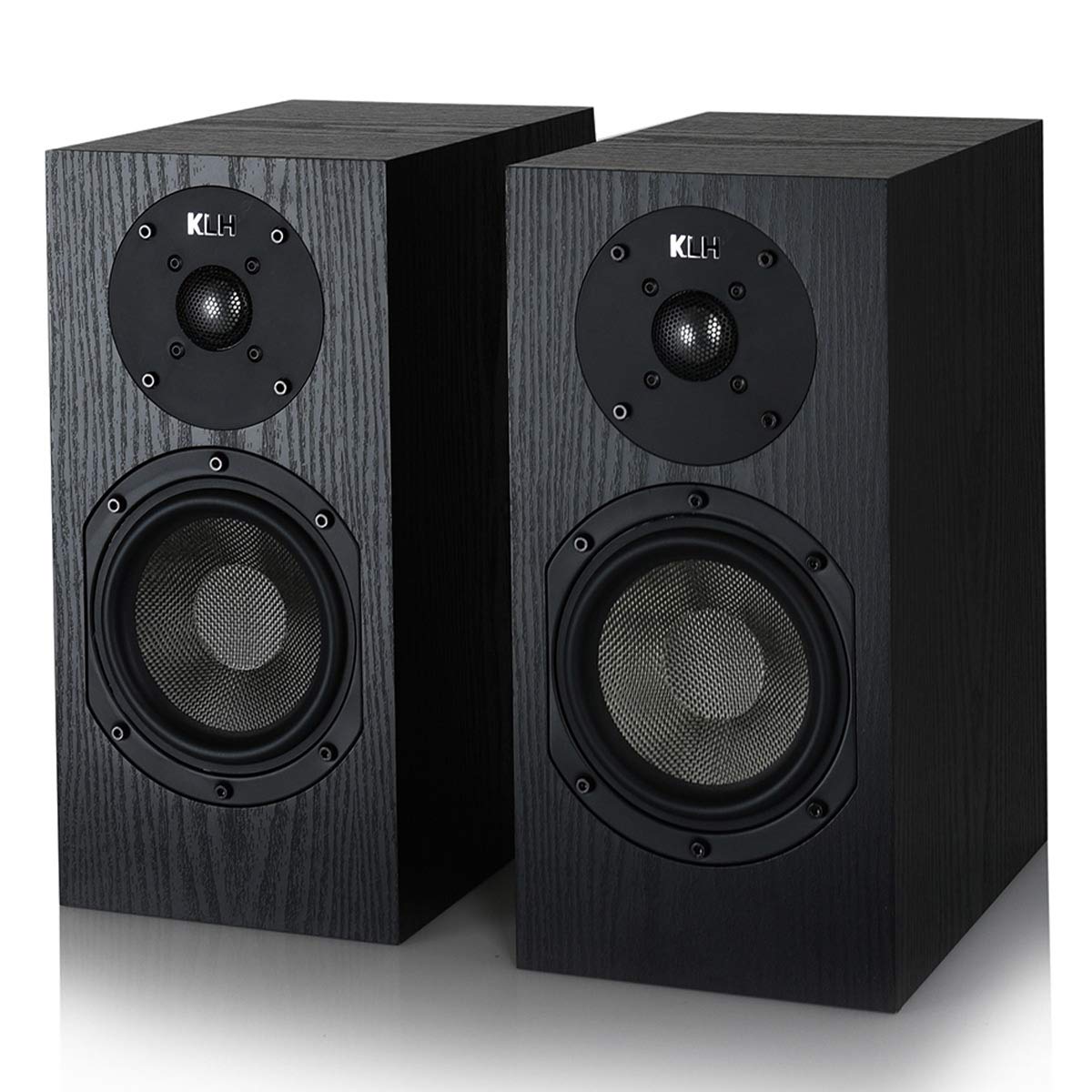 KLH Albany II 2-Way Bookshelf Speakers for Premium Studio Music |High Performance Home Theater|Hi-Res Surround Sound |Deep Bass