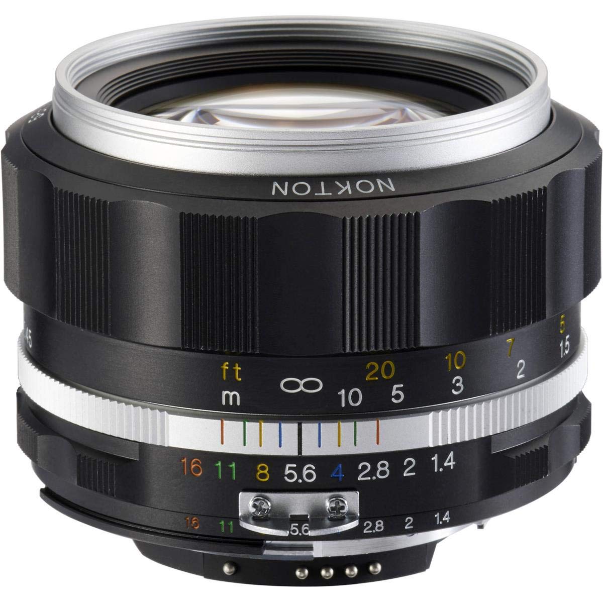 Voigtlander Nokton 58Mm F/1.4 Sl Ii S Ai S Lens, Silver