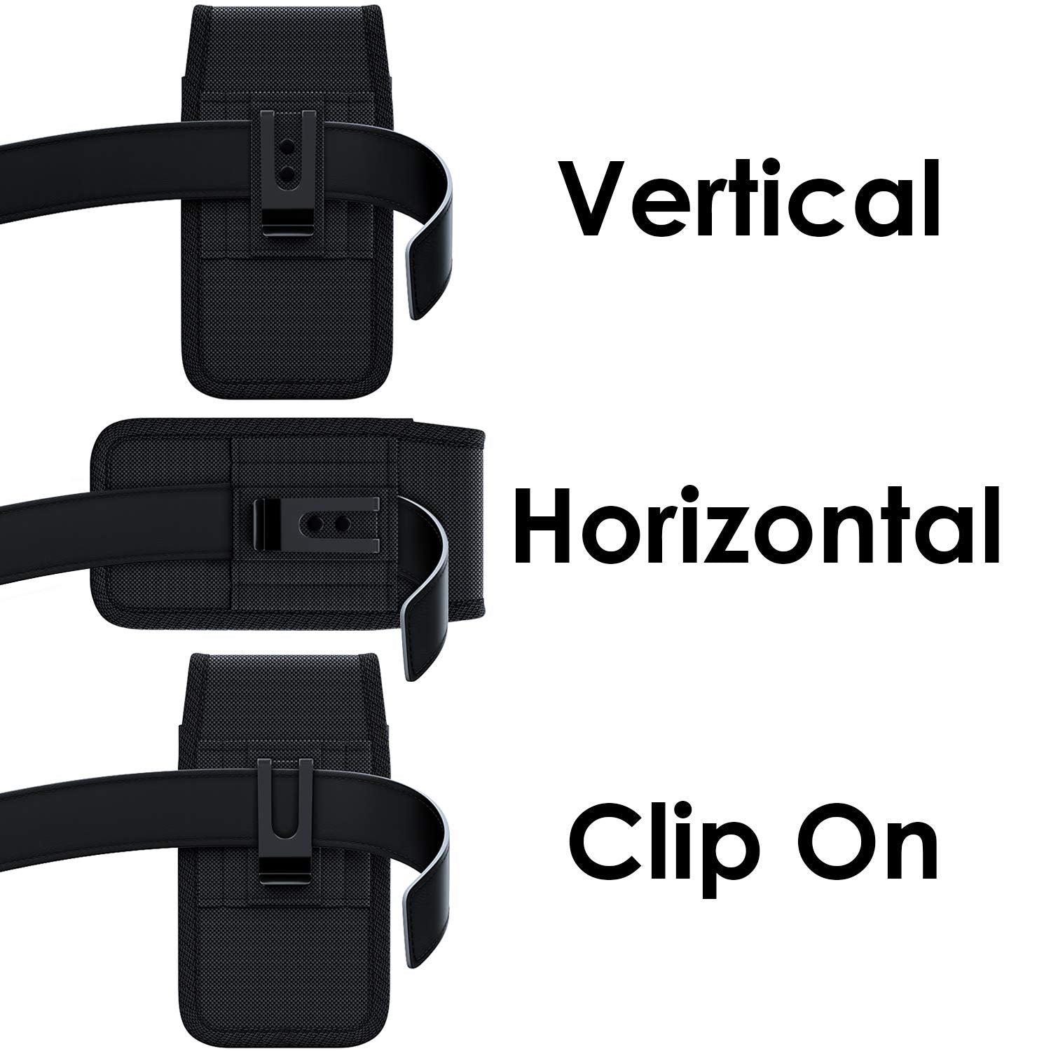 Nuvavo Cell Phone Holster For Iphone 15 Plus Pro Max Iphone 14 Pro Max 13 Pro Max 12 Pro Max, 11 Pro Max, Xs Max Case With Belt