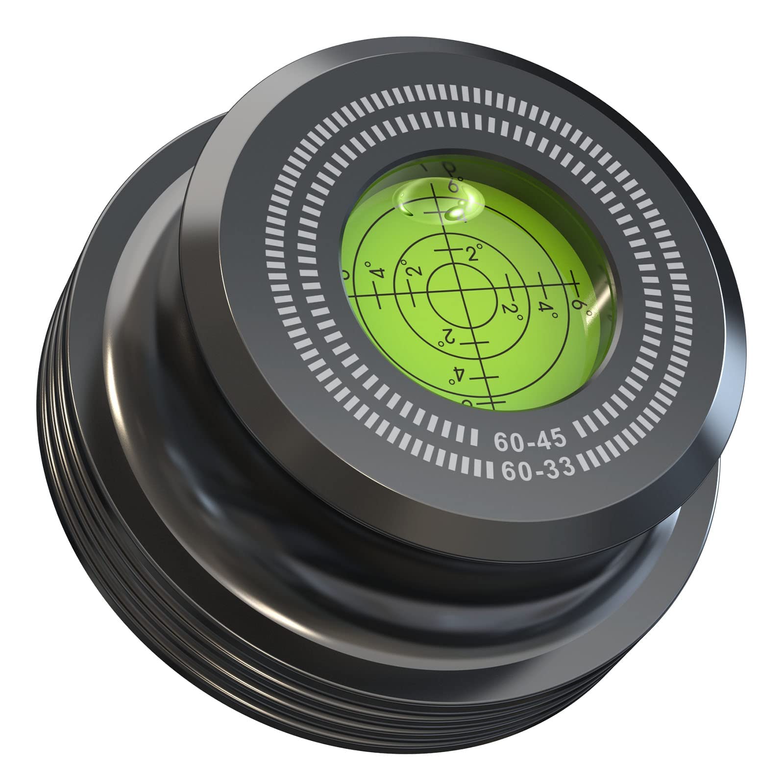 Record Weight Phono Lp Disc Stabilizer, 60Hz Record Weight Stabilizer, 280G Vinyl Turntable Disc Record Stabilizer Clamp With Bu