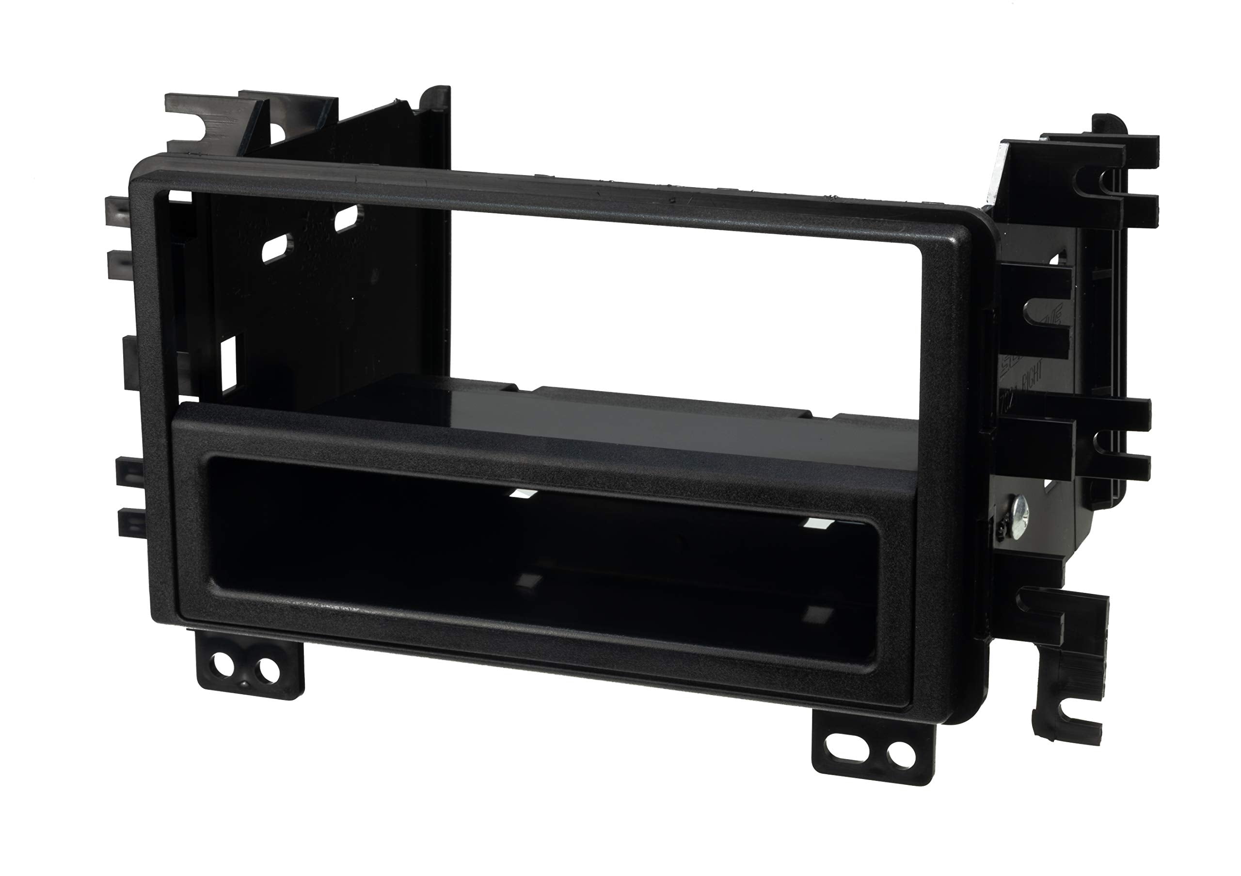 Scosche FD3090B Double DIN or Single DIN with Pocket Radio Install Dash Kit Compatible with Select 1995 2016 Ford, Lincoln, Mazda and Mercury Vehicles   See Fit Guide in images to verify your vehicle