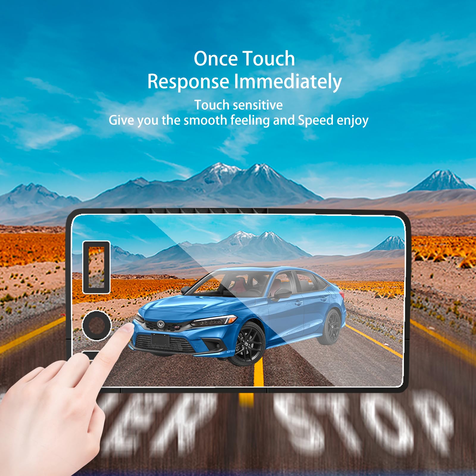 2Pack For 2024 2025 Honda Crv Civic Accessories Screen Protector 9Inch 2023 2024 2025 Cr V Ex L Sport Touring Hybrid 2022 2024 C