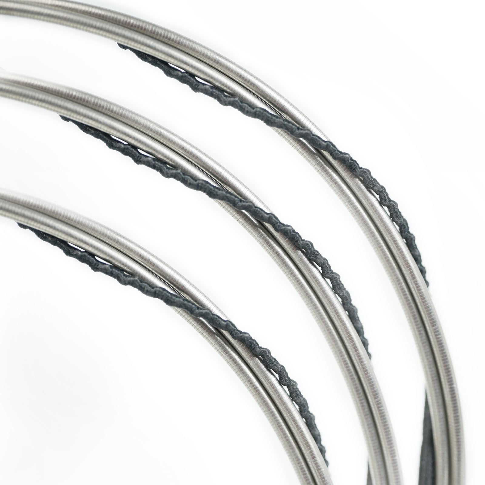 Flatwound Bass Guitar Strings   Coated Hexagonal High Carbon Steel Core Bass Strings   For Bass Guitar 4 String   45 100 Gauge