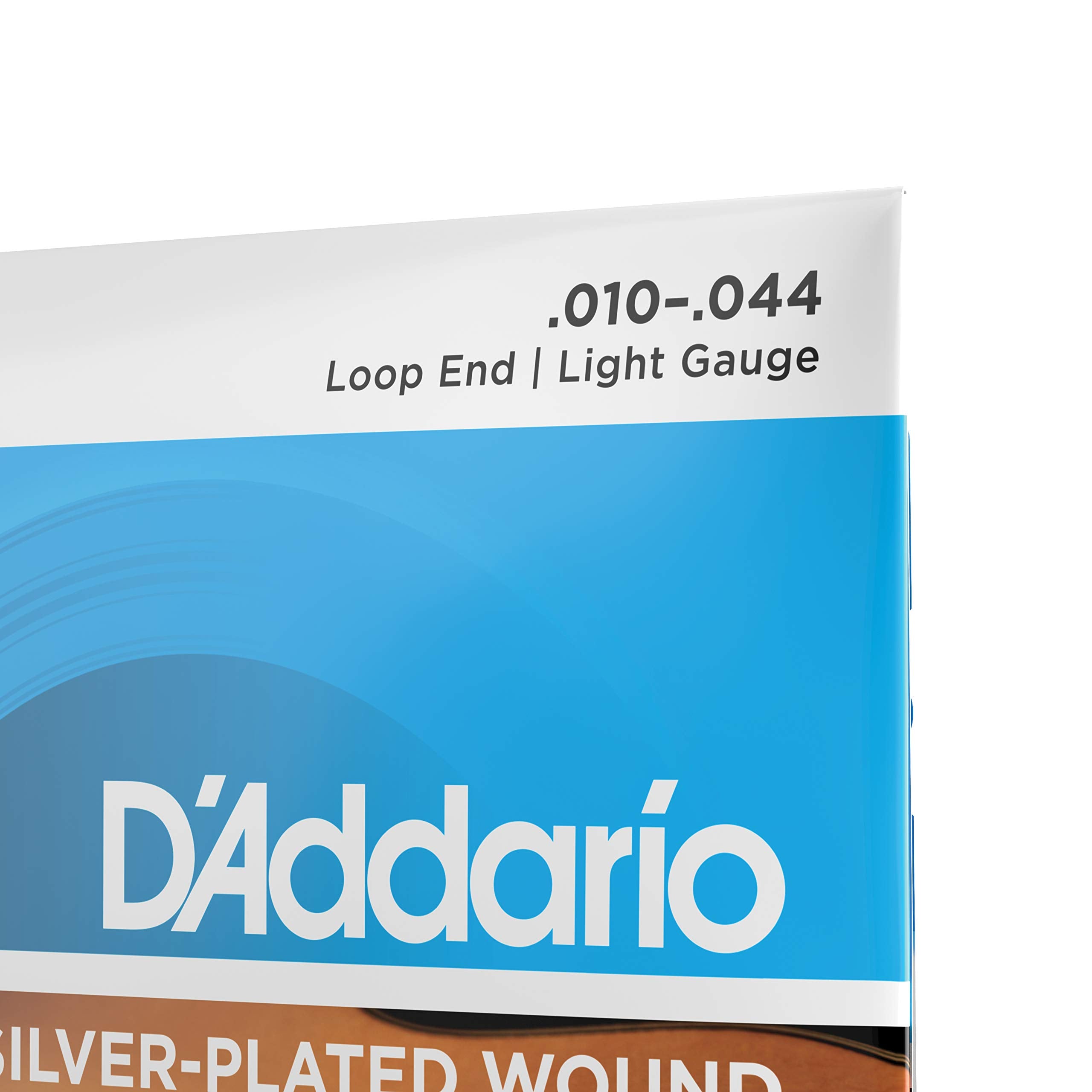 Daddario Gypsy Jazz Acoustic Guitar Strings - Ej84L - Loop End - Light, 10-44