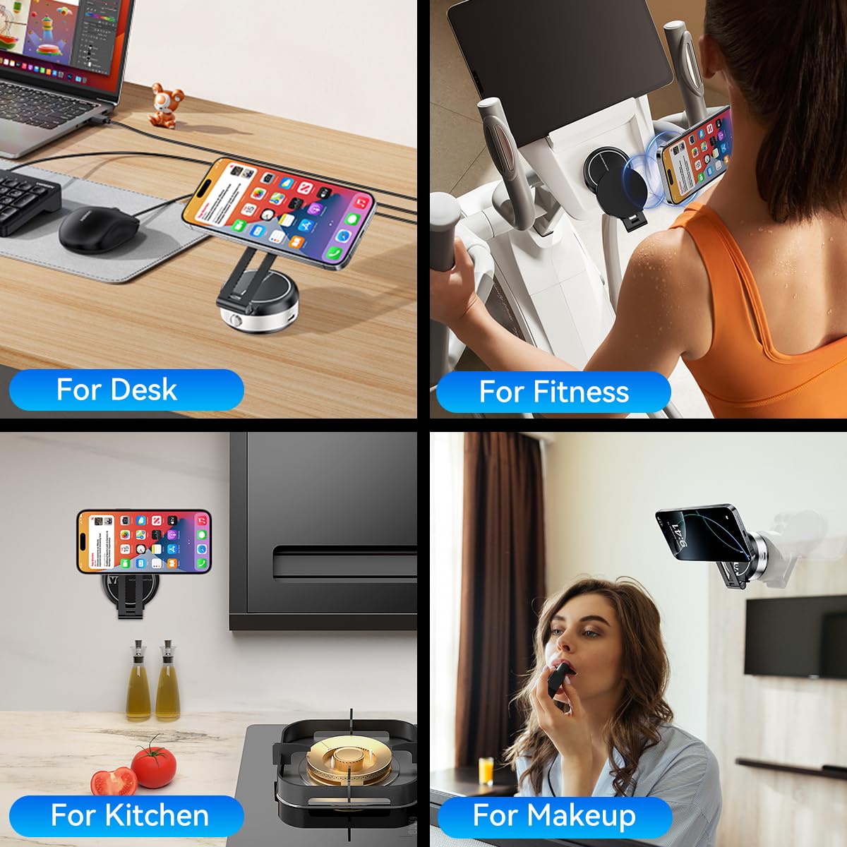 Electric Vacuum Magnetic Suction Phone Holder,Xo Adjustable And Foldable Car Mount,Strong Magnetic Car Phone Holder For Iphone16