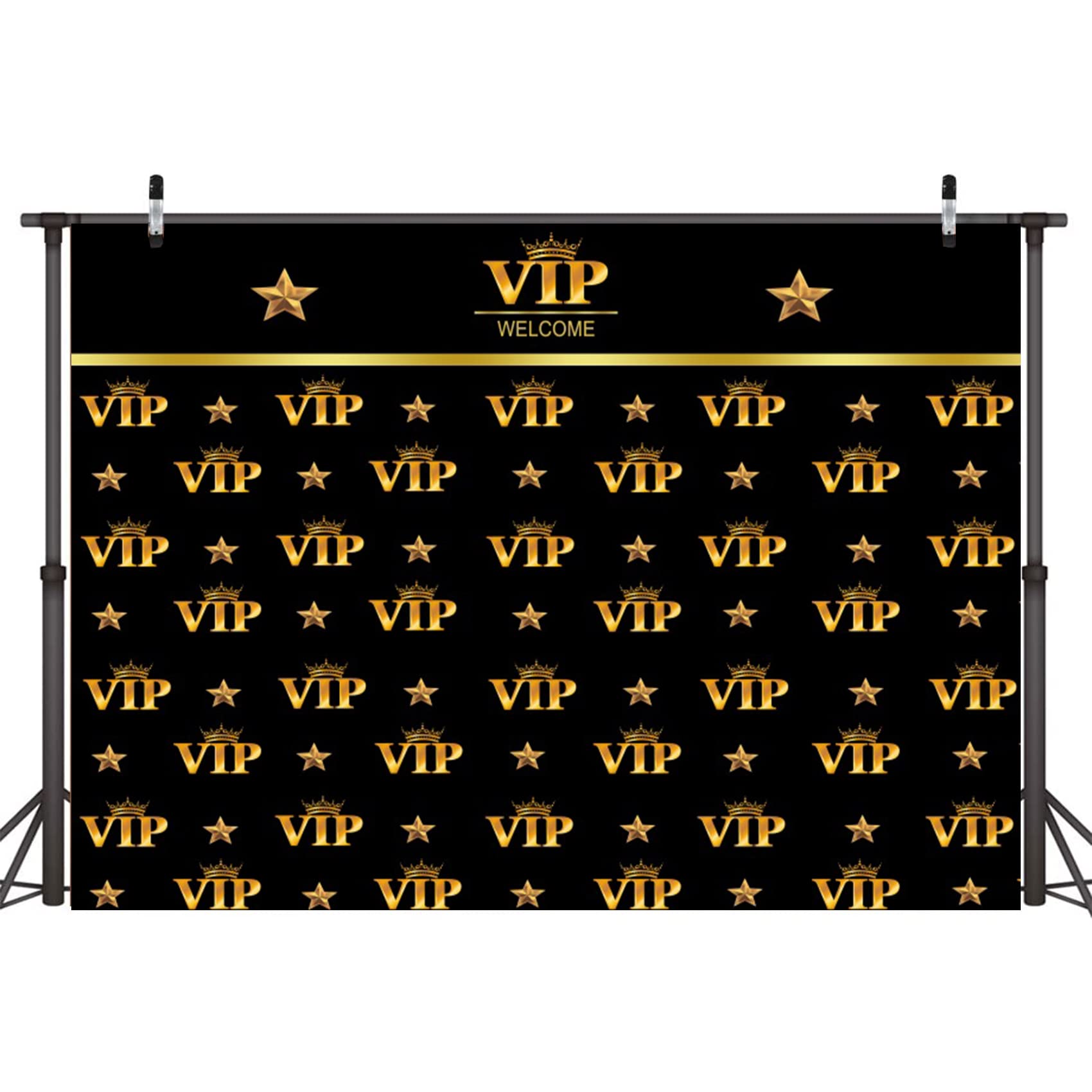 Eainb 10x6.5FT Red Vinyl Photography Backdrop - VIP Event Stage Background, Model S33-01-KMN-NSW08448