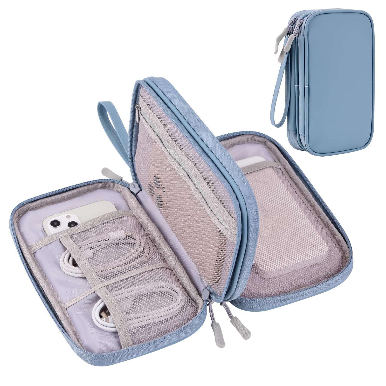 Ddgro Cord Travel Organizer Tech Accessories Carrying Case Electronic Gadgets Cables Charger Mobile Phone Earphones Power Bank S