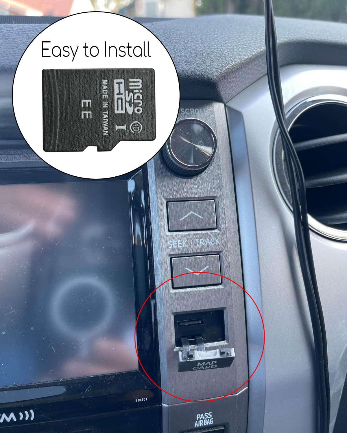 2023 Latest Maps Navigation Gps Sd Card Replace 86271 0E075 Fit For Toyota 4 Runner Prius Camry Corolla Sienna Tacoma Tundra, Up