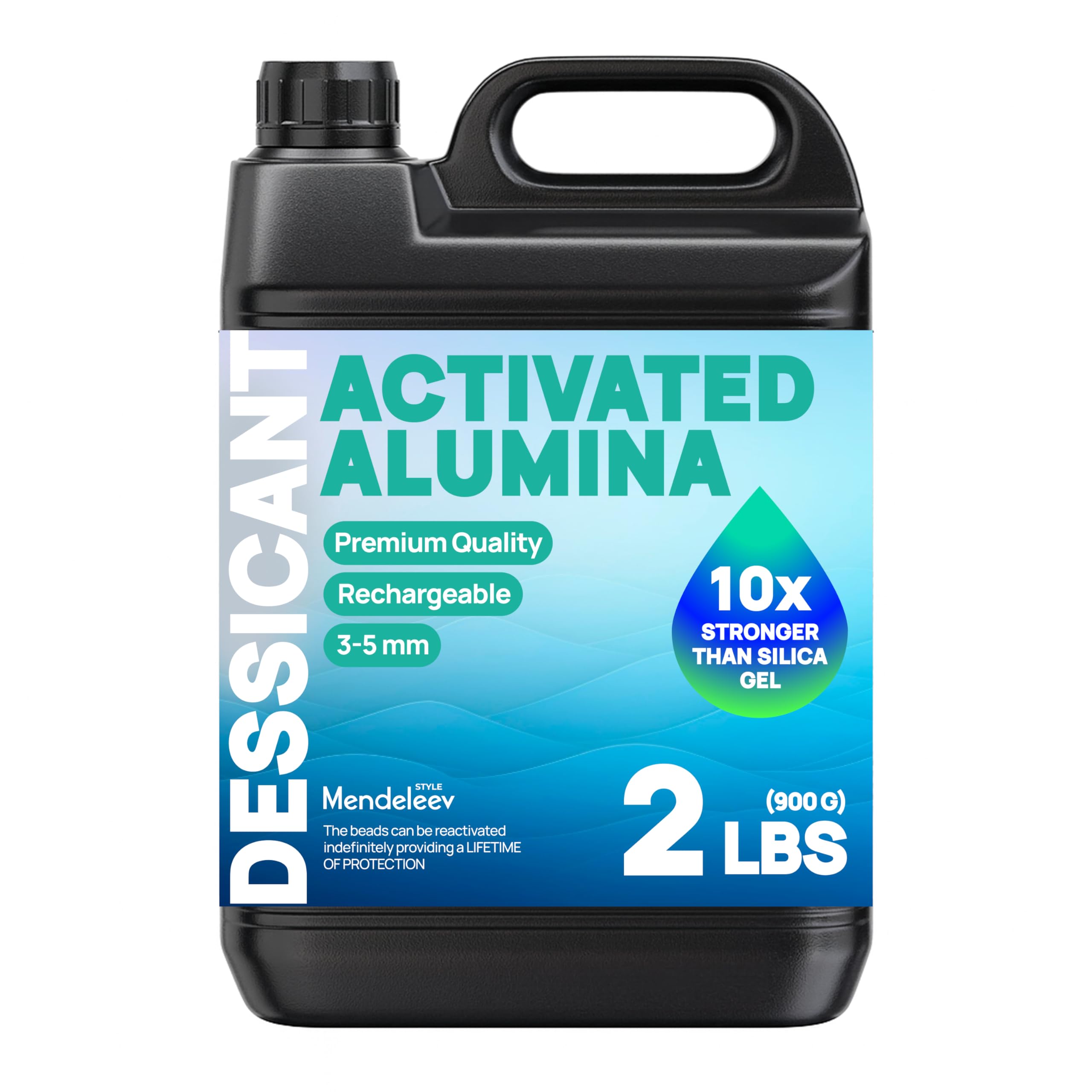 2 LBS Activated Alumina Desiccant Beads for Filament Drying