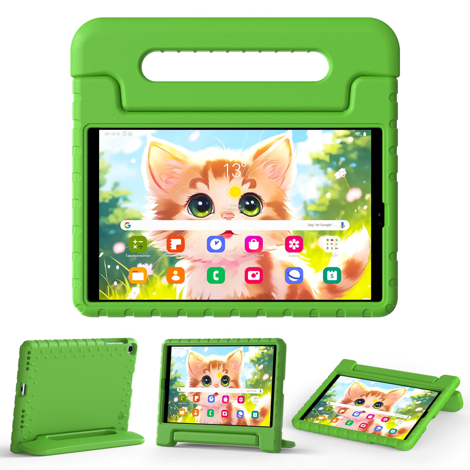 Thoreta Kids Case For Samsung Galaxy Tab A 10.1 (2019) Model Sm T510/T515, Light Weight Shockproof Kids Friendly Eva Protective