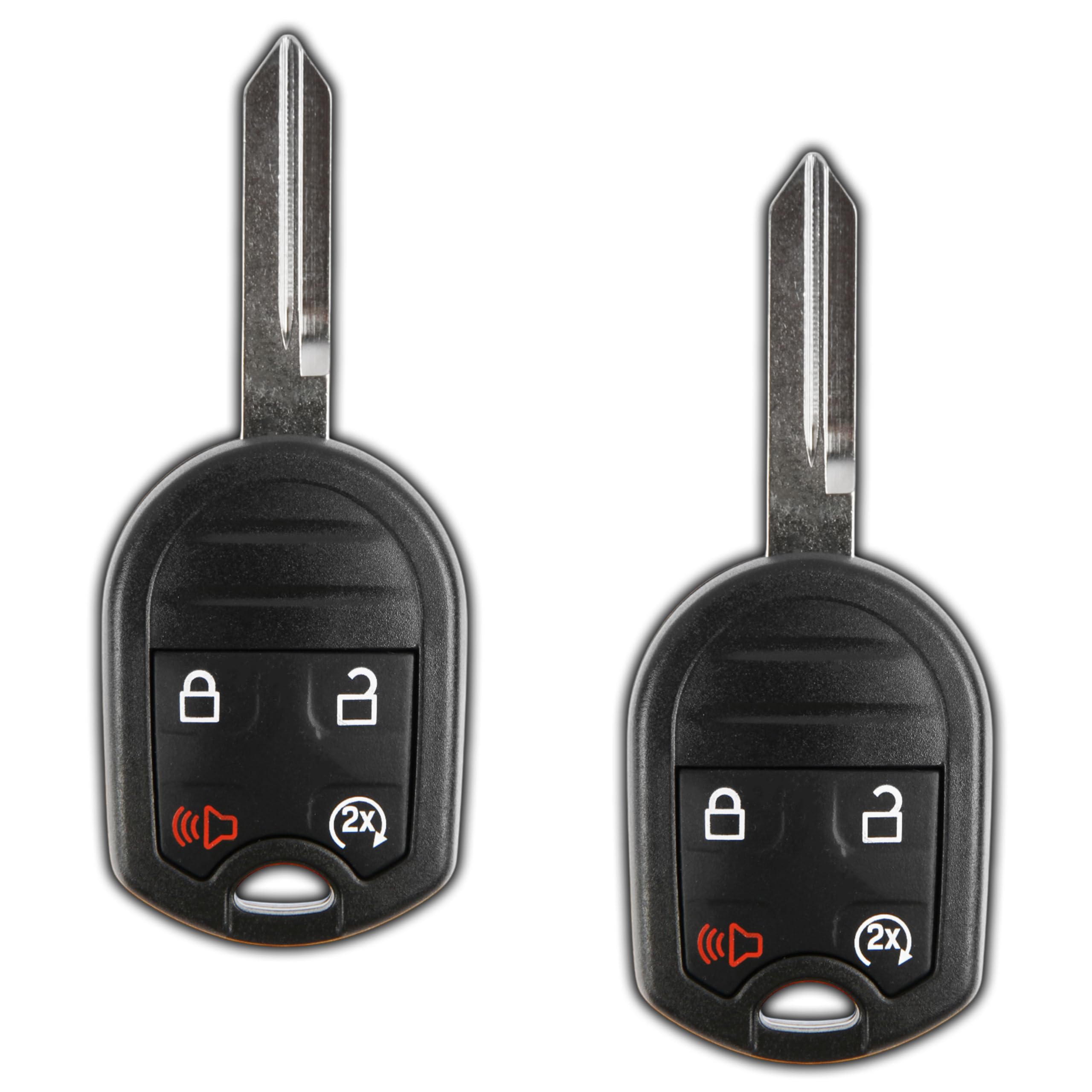 Keylessoption Keyless Entry Remote Car Key Fob Replacement For F 150 Explorer Cwtwb1U793 (Pack Of 2)