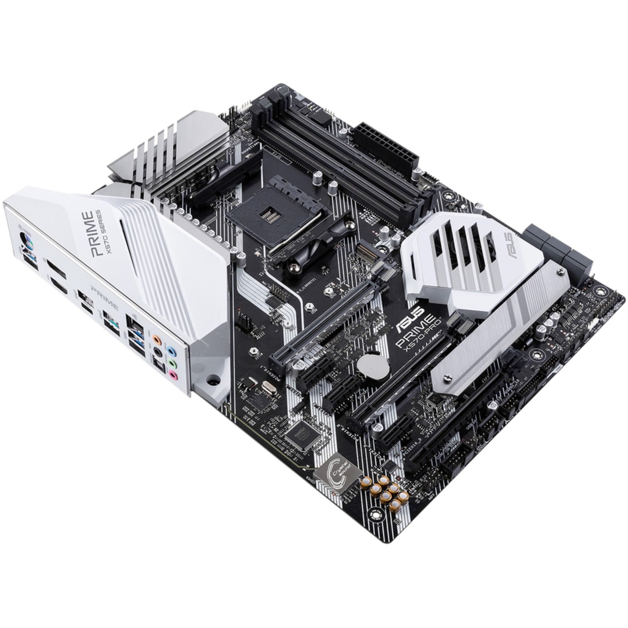 Asus Prime X570 Pro Am4 Zen 3 Ryzen 5000 & 3Rd Gen Ryzen Atx Motherboard With Pcie Gen4, Dual M.2 Hdmi, Sata 6Gb/S Usb 3.2 Gen 2