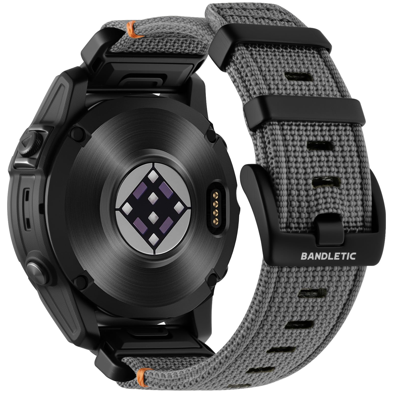 Bandletic Quick Fit 22mm Watch Band Compatible with Garmin Fenix 8 47mm Band - Tactical Strap for Fenix 7 6 Pro/5 Plus/Instinct 