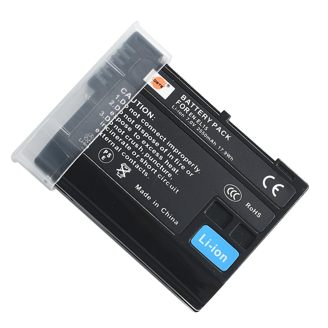 Dste En El15 Enel15A En El15B En El15C Rechargeable Li Ion Battery Compatible With Nikon 1 V1, Z6, Z7, Z8, Z6Ii, Z7Ii D500, D600