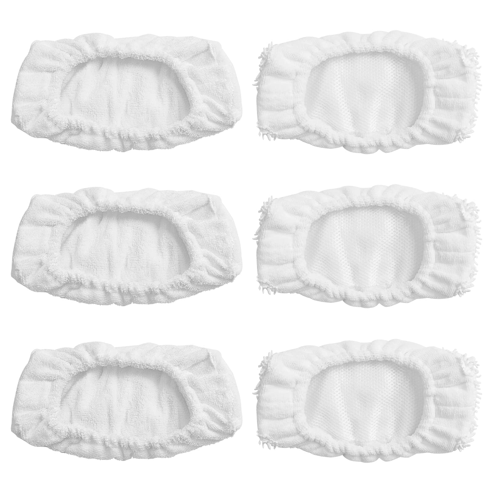 Ximoon Reusable Mop Pads Replacement Washable Mop Head For Oreck Steamer Mop   6 Pack