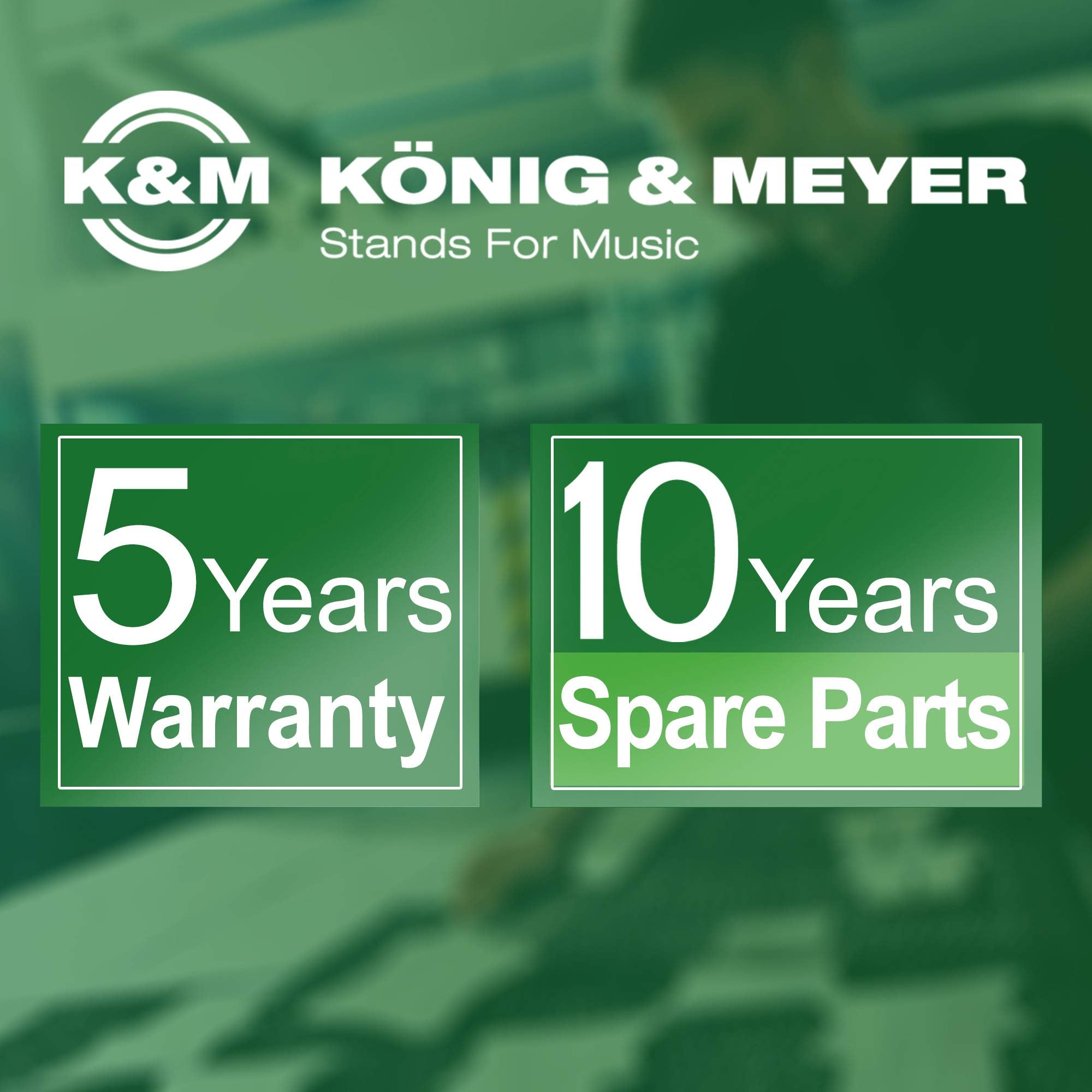 K&M K�nig & Meyer 25977.500.55 Microphone Stand   Adjustable Telescoping 2 Piece Boom Arm   Shorter Low Level Height With Folding Leg Base   Professional Grade   German Made   Black