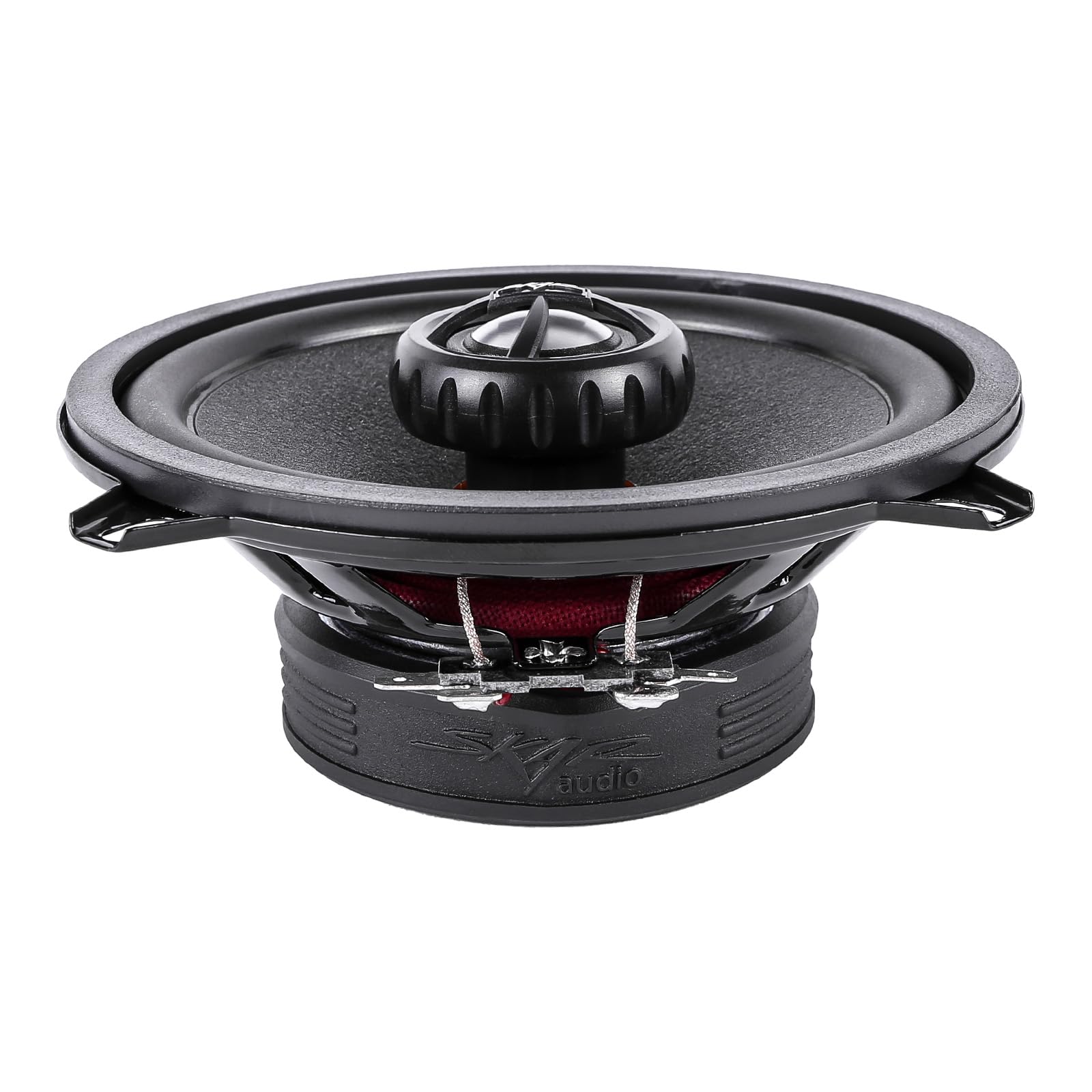 Skar Audio RPX525 150W 5.25" 2-Way Coaxial Speakers, Black, Microfiber Paper & Butyl Rubber, Pair