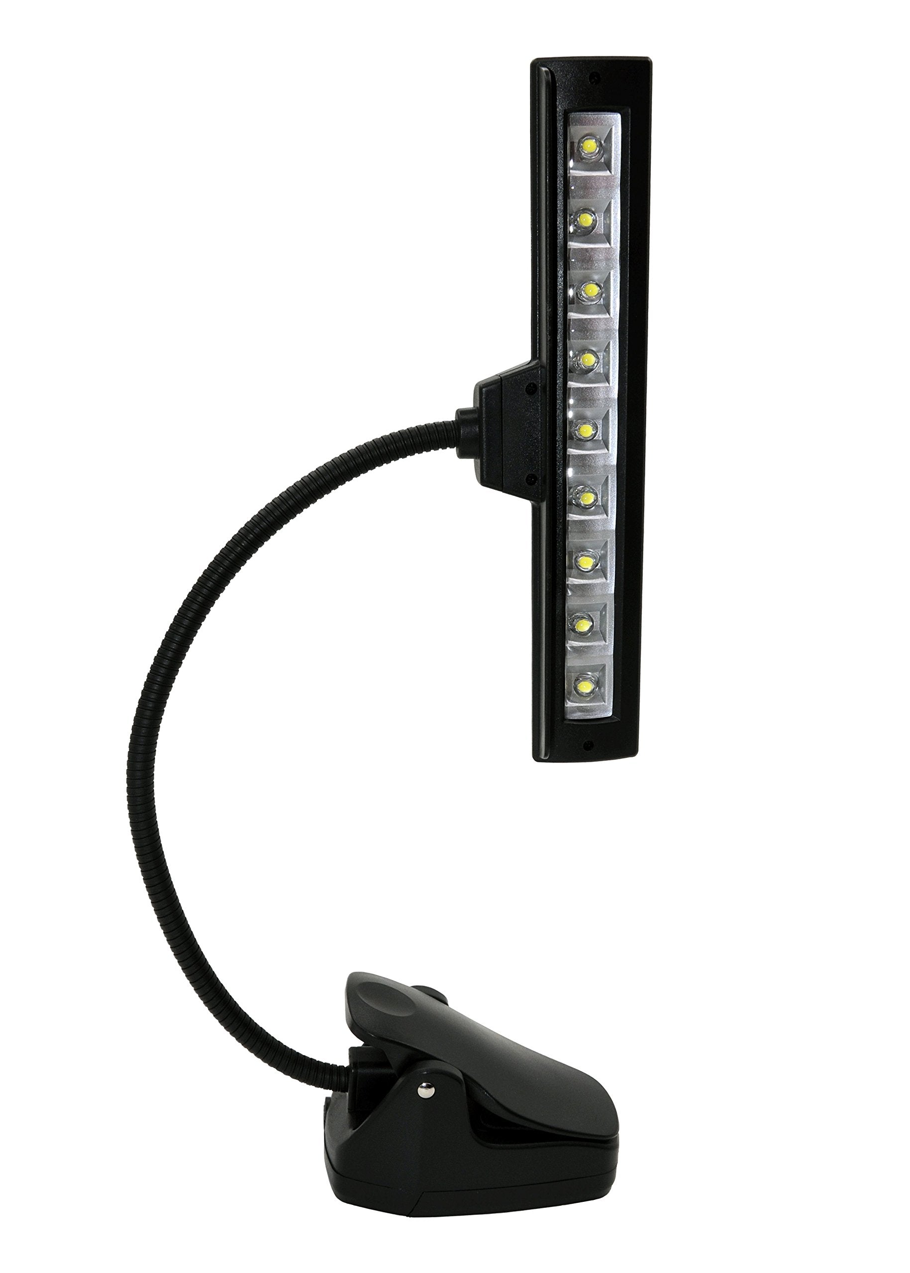 Karlling Portable Clip On Adjustable Neck 9 Leds Music Stand Light Piano Orchestra Lamp Reading Light Usb Book Lights