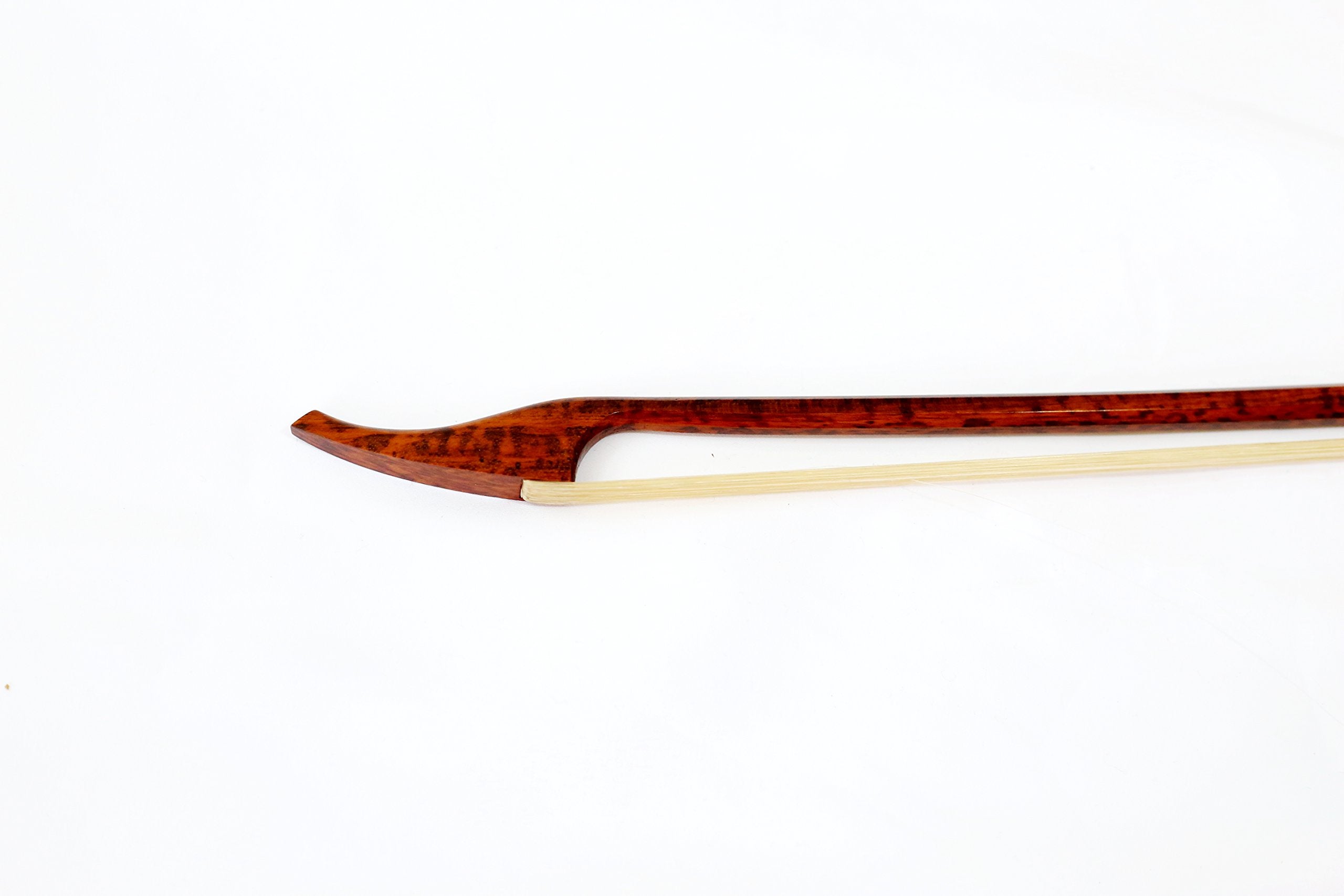 Vio Music Master Old French Baroque Style Beautiful Snakewood Double Bass Bow