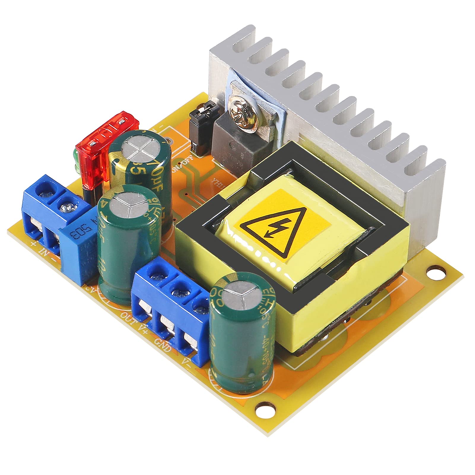 Aobao 3Pcs Dc Dc High Voltage Boost Converter 8V 32V To 45V 390V Zvs Step Up Booster Module Capacitor Charging Power Supply Modu