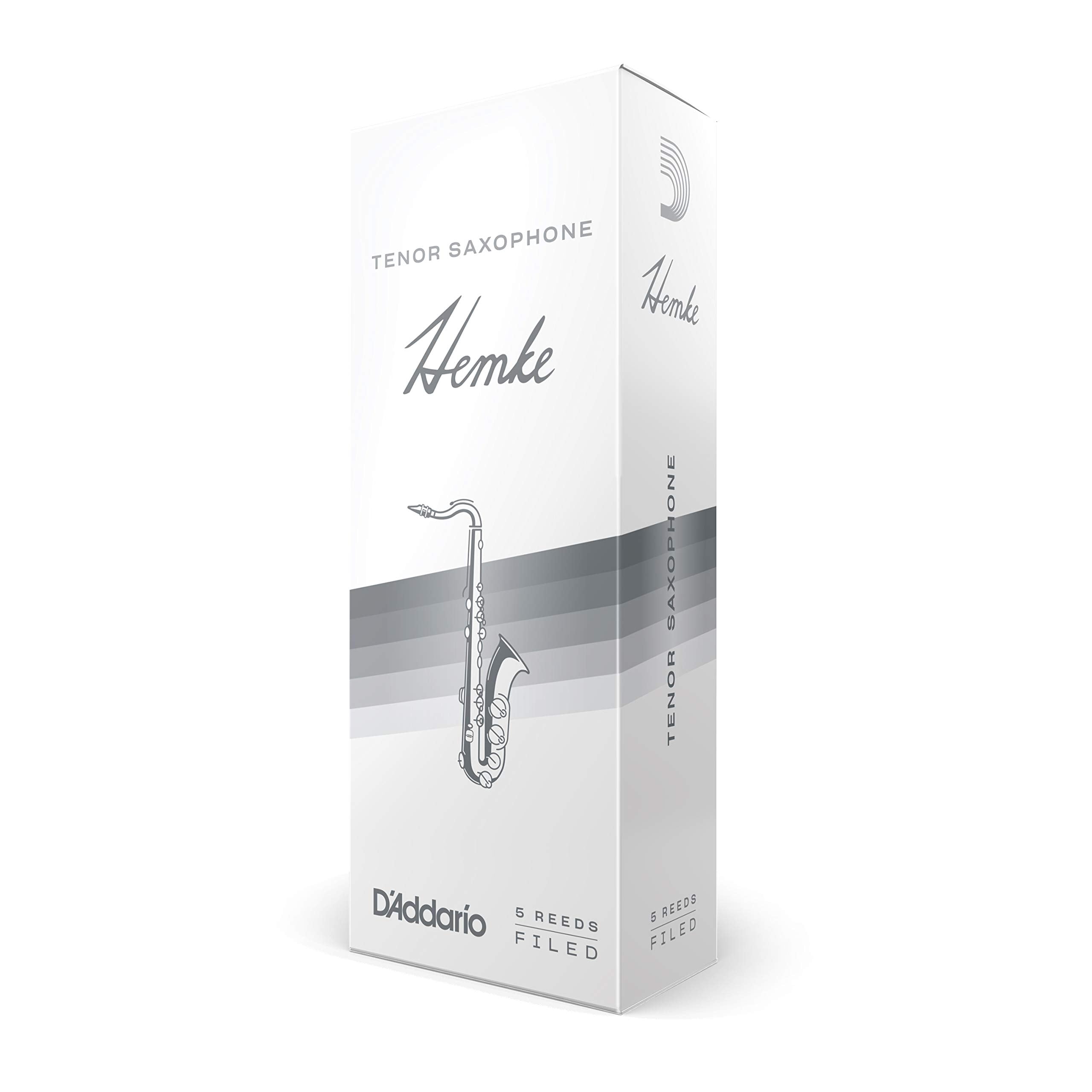 Rico Hemke Tenor Sax Reeds, Strength 3.5, 5-pack