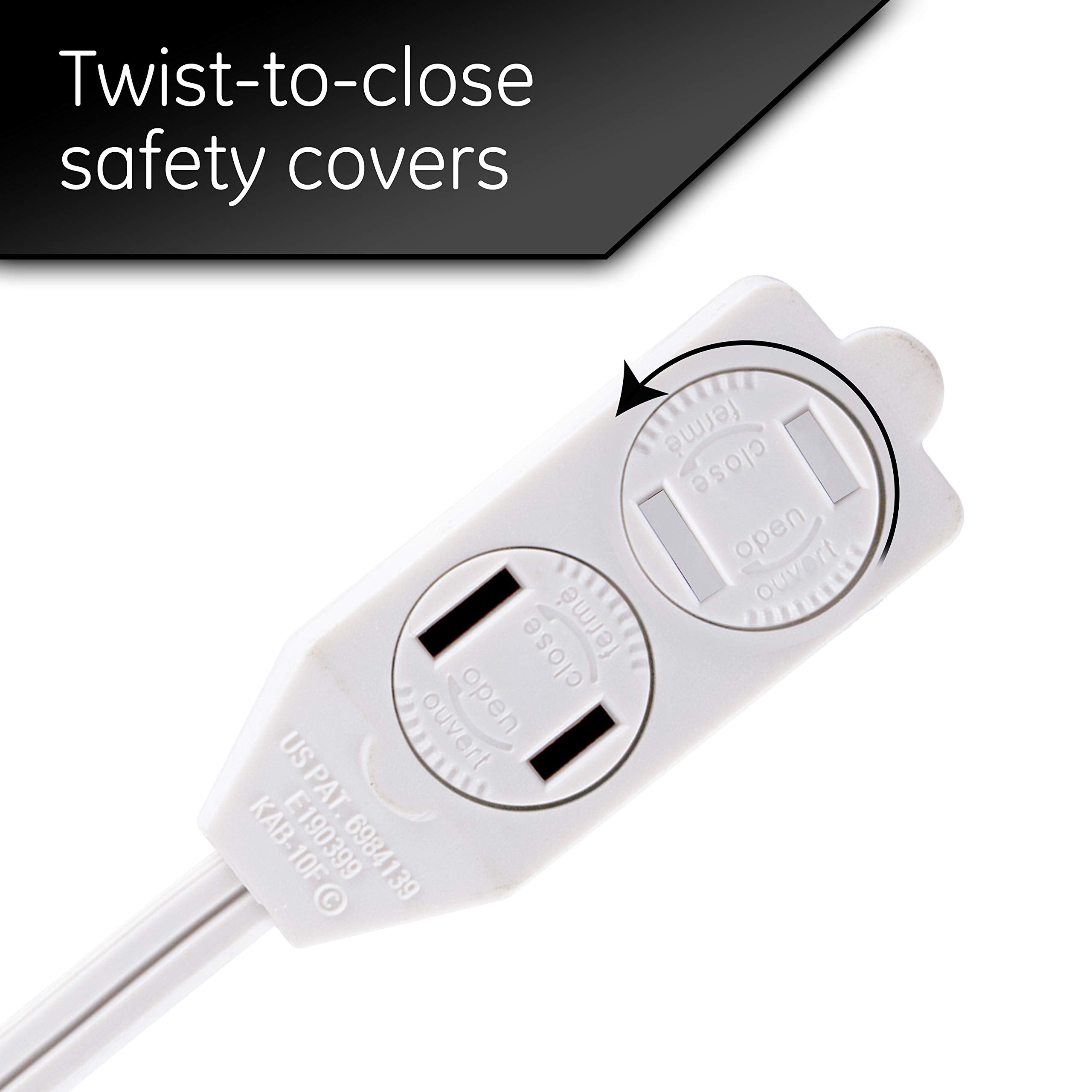 Ge Extension Cord With Footswitch 3 Outlet Extension Cord With Multiple Outlets With On Off Switch Perfect For Work From Home Es