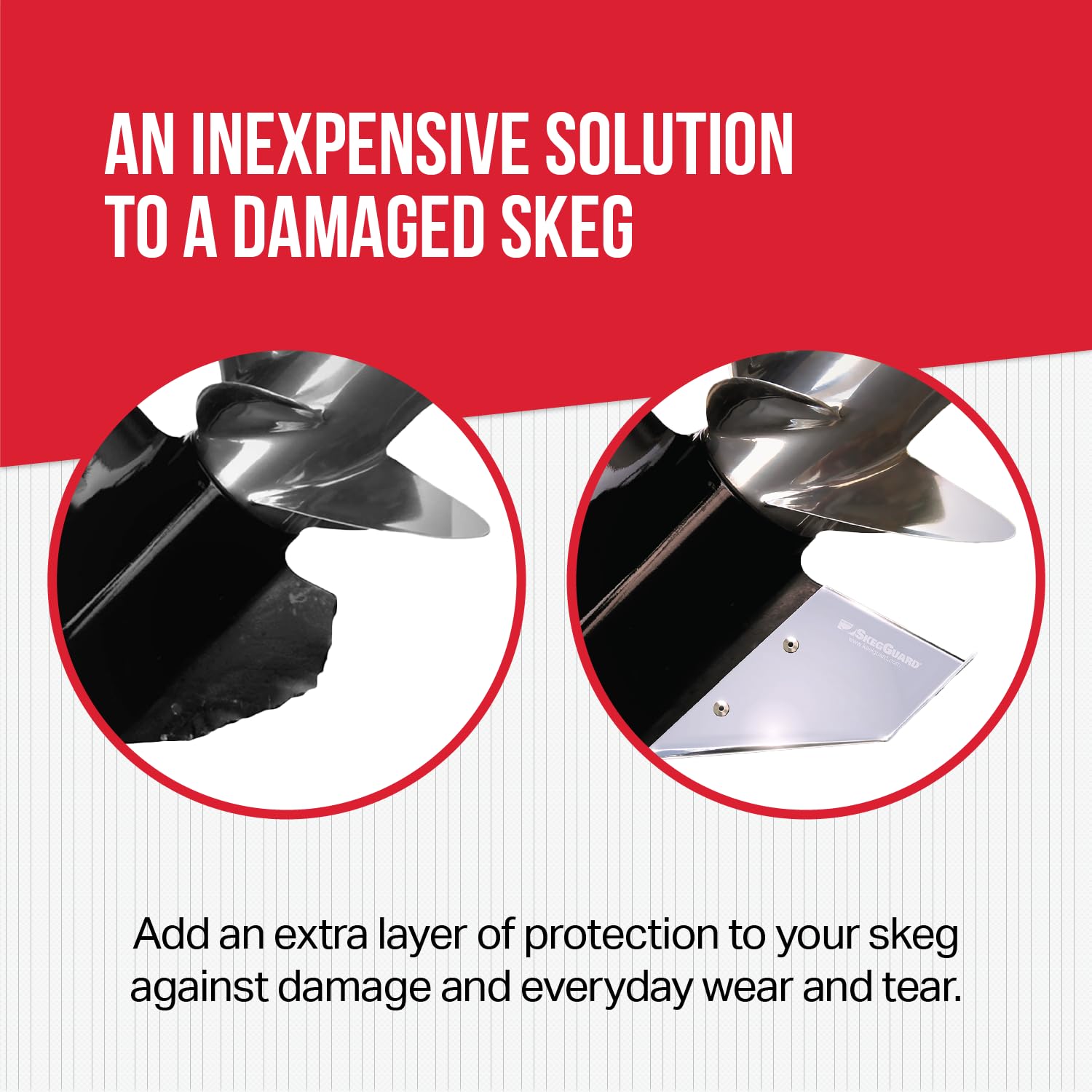 Megaware Skegguard 27321 Skeg Protector With Drain Protects Against Ramp Dragging - Fits Yamaha 50-60Hp 4 Stroke High Thrust 200,WBAUVB005BIE426