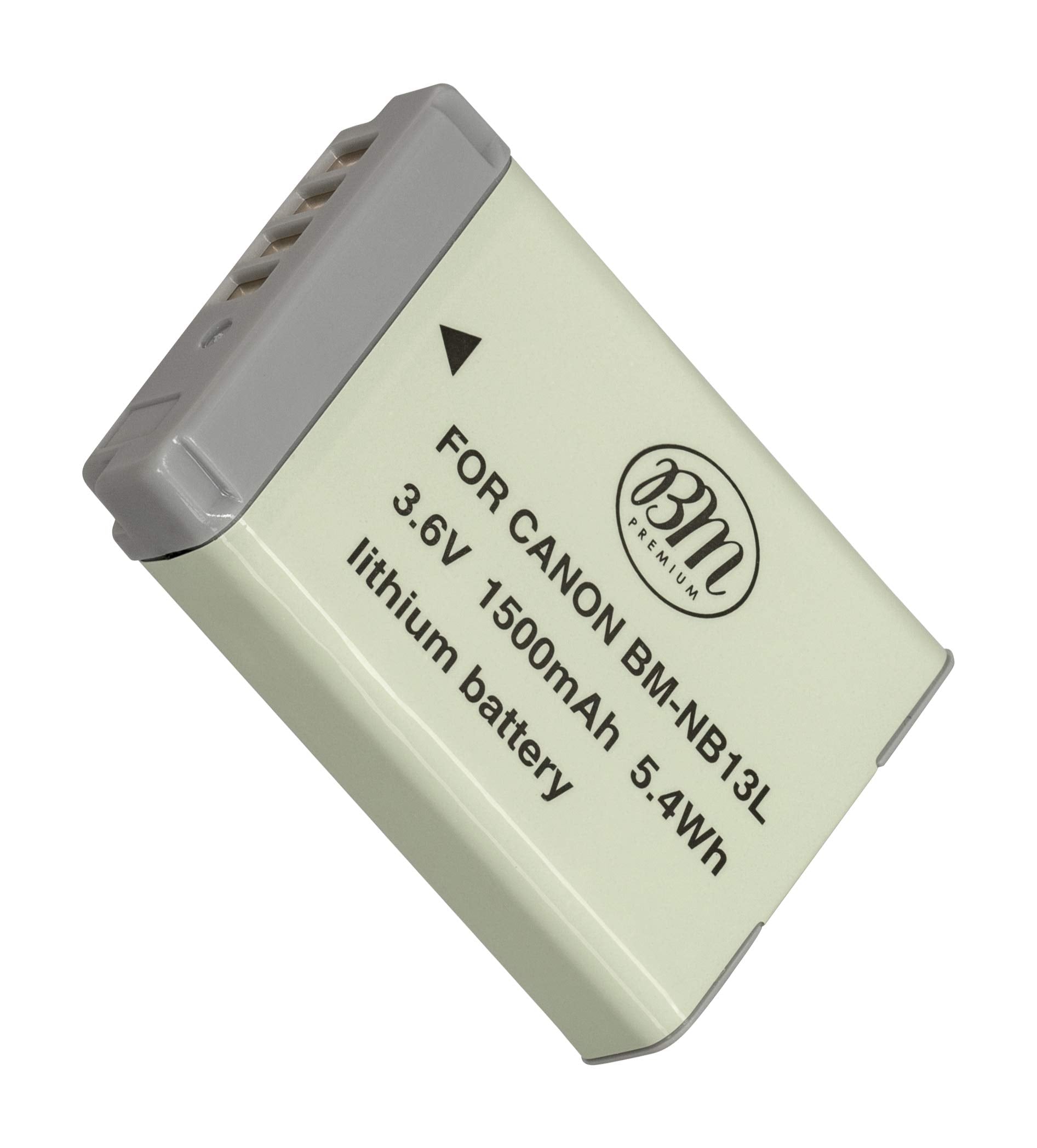 BM Premium NB 13L Battery for Canon PowerShot SX740 HS, G1 X Mark III, G5 X, G5 X Mark II, G7 X, G7 X Mark II, G7 X Mark III, G9 X, G9 X Mark II, SX620 HS, SX720 HS Digital Cameras