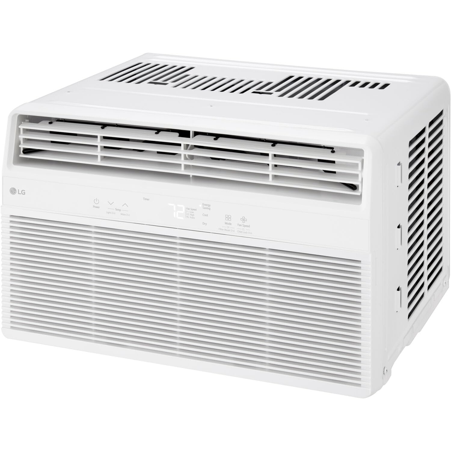 LG 10,000 BTU Window Air Conditioner with Dehumidifier, 115V, Window AC for Medium Rooms up to 450 Sq. Ft., Window Unit AC with 