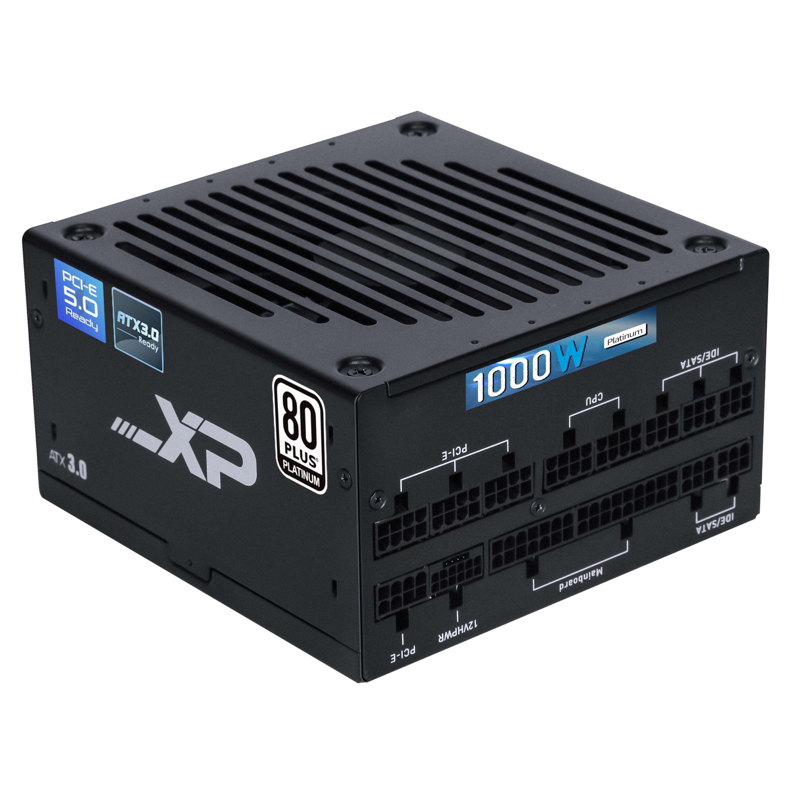 Sama Pc Power Supply, Xp1000W Fully Modular Psu Platinum 80+, 12Vhpwr Psu, Atx3.0&Pcie5.0 Gaming Psu, 120Mm Silent Fdb Fan, 1000