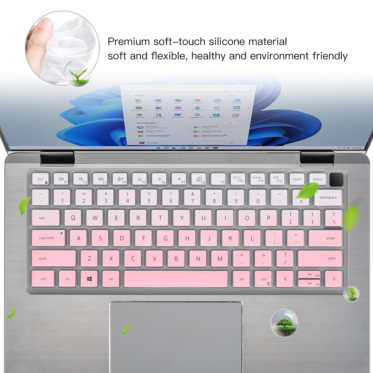 Keyboard Cover For 14'' Dell Latitude 3440 5440 5430 5431 5420, Dell Latitude 14'' 7440 7430 7420 7410, Dell Latitude 14'' 9420