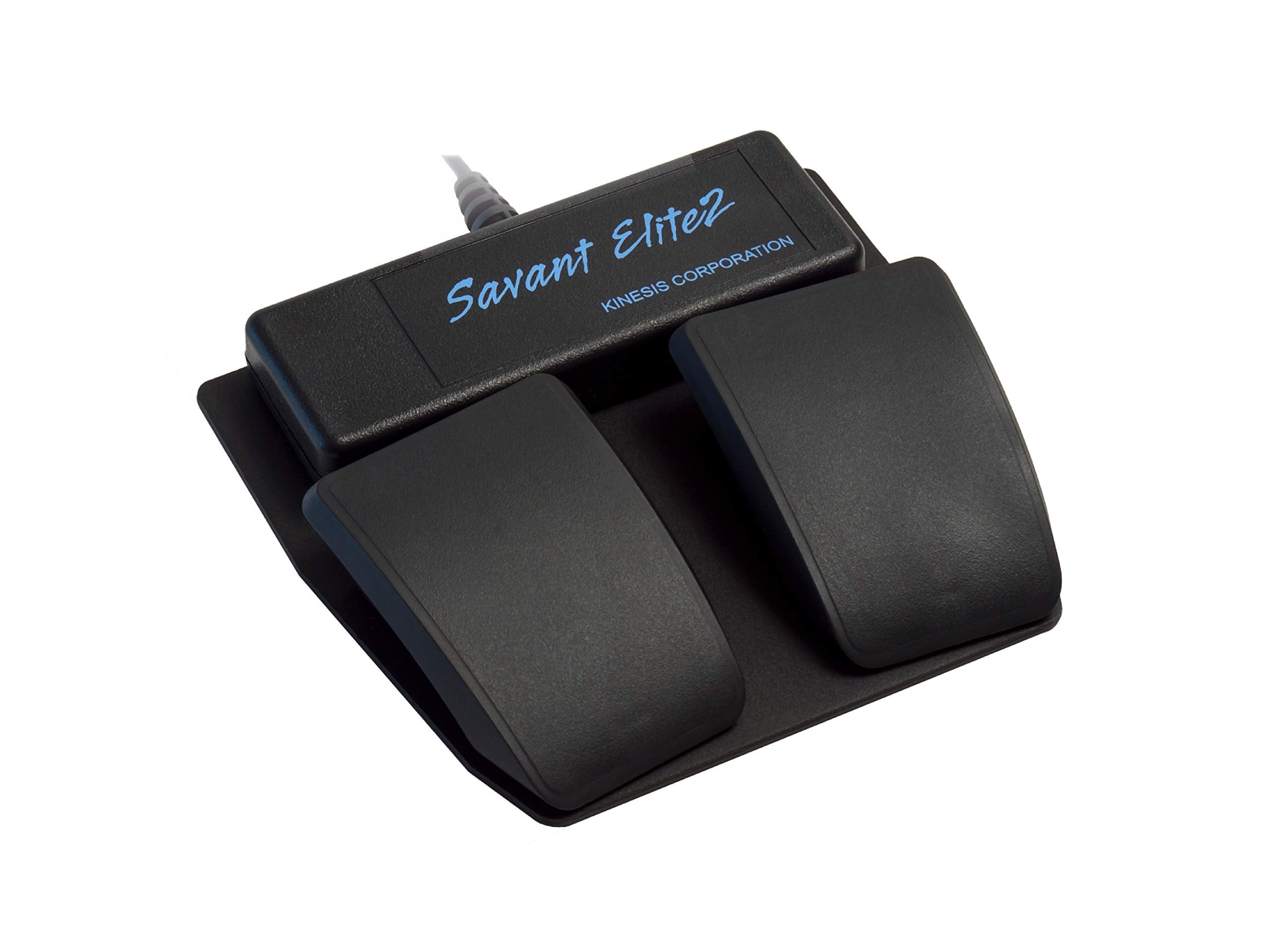Kinesis Savant Elite2 Programmable USB Foot Switch with 1, 2 or 3 Pedals (Dual Pedal)