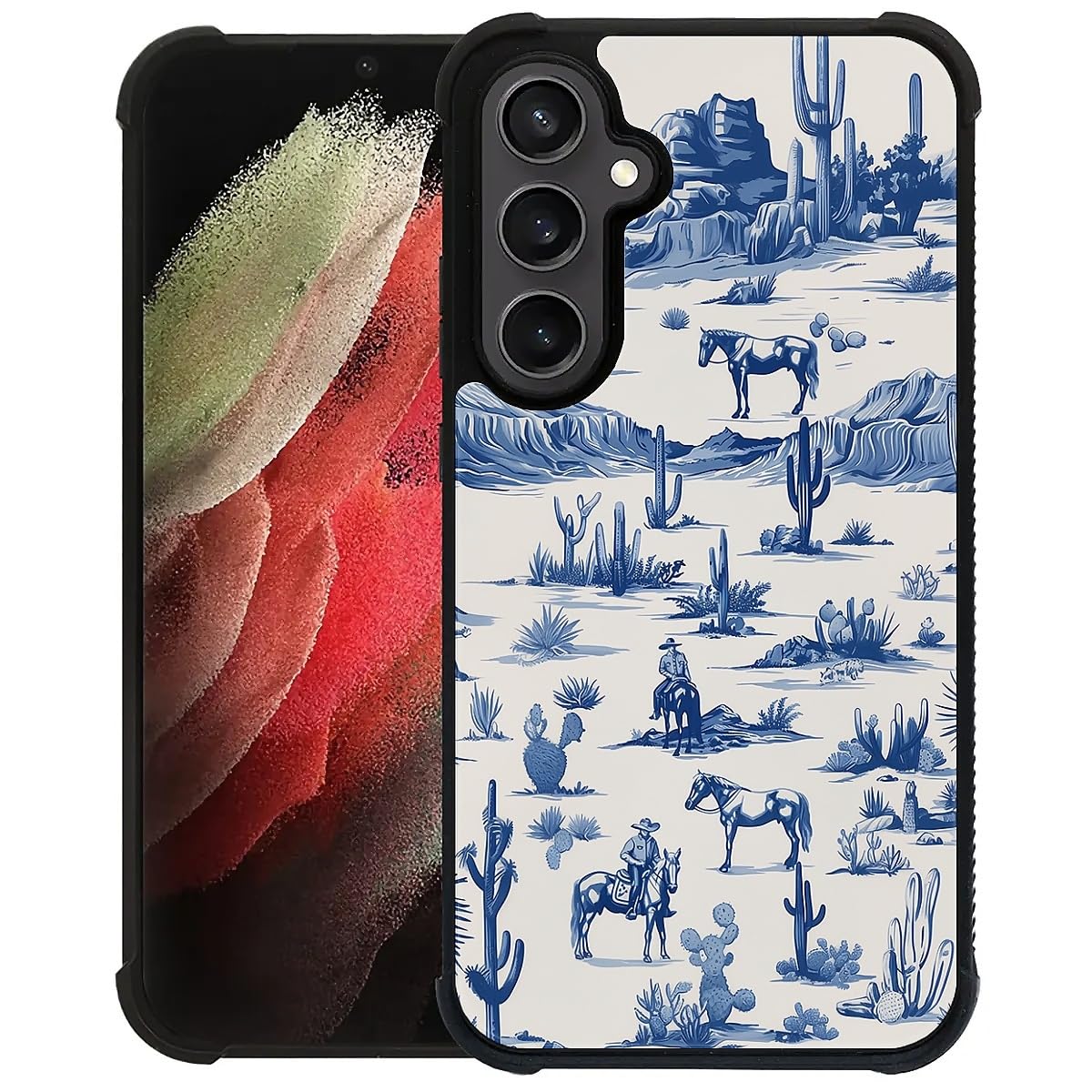 Fkbrcl4U For Samsung Galaxy S23 Fe Case,Graphic Design For Girl Boy Soft Silicone Hard Acrylic Shock Protection Designed For Sam