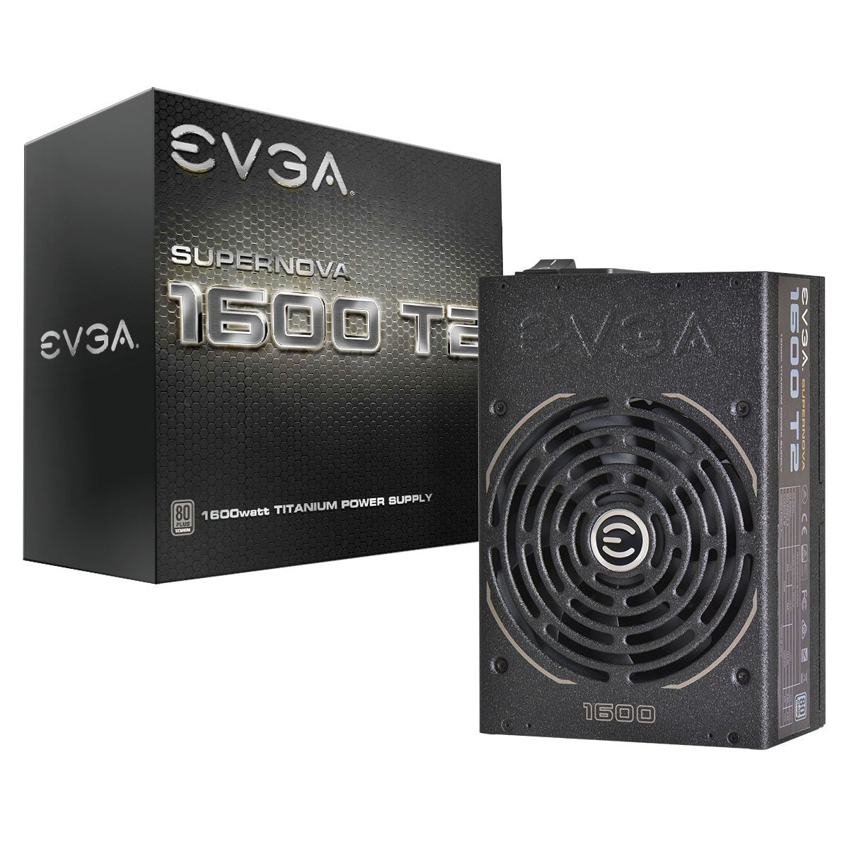 Evga Supernova 1600 T2 80+ Titanium, 1600W Eco Mode Fully Modular Nvidia Sli And Crossfire Ready 10 Year Warranty Power Supply 2