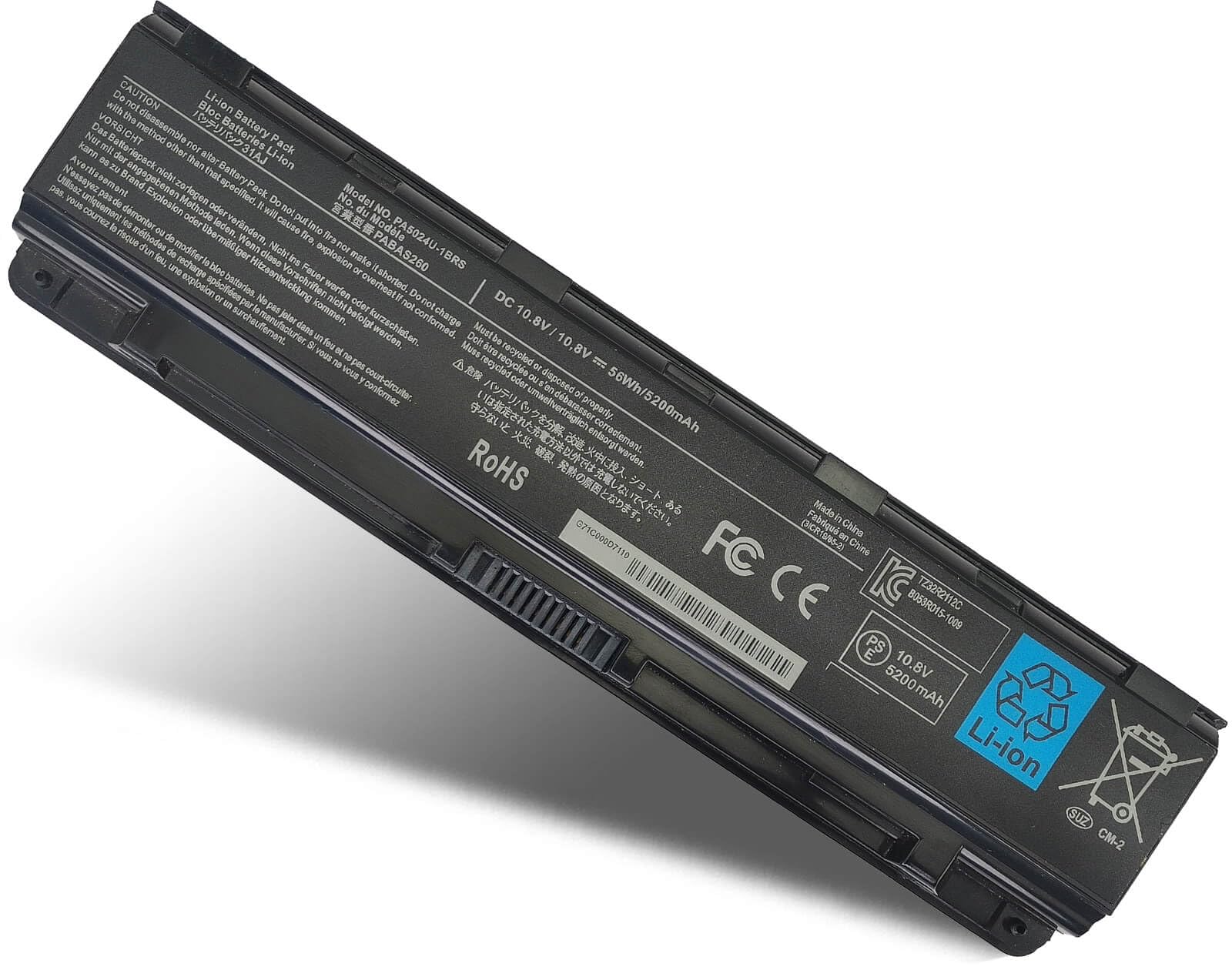 DMKAOLLK Laptop Battery PA5024U-1BRS for Toshiba Satellite S75 P75 C850 C55 L800 P875 Series