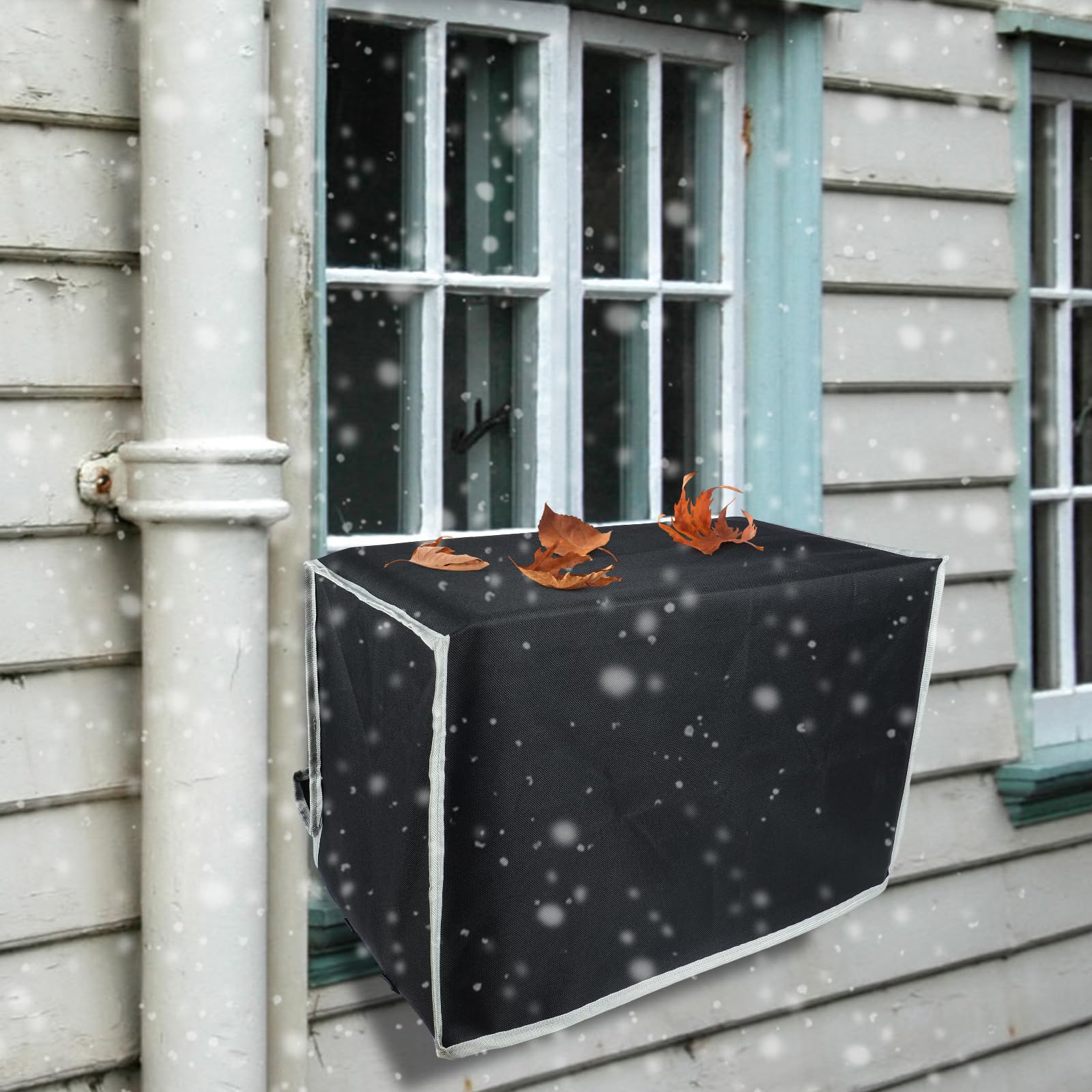 Heavy Duty Air Conditioner Cover Outside Unit For Midea U Shaped 8000/10000/120000 Btu Garpernics Air Conditioner Winter Cover O