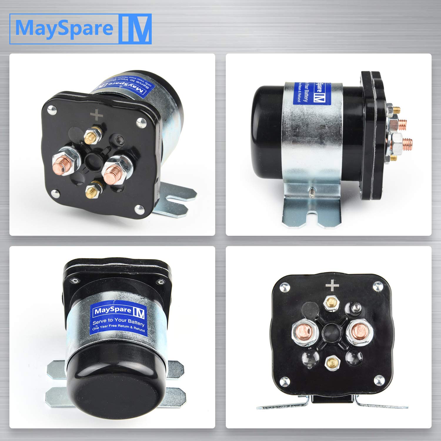 Mayspare 200 Amp Mobile Audio Continuous Relay And Battery Isolator High Current Relay 12Vdc