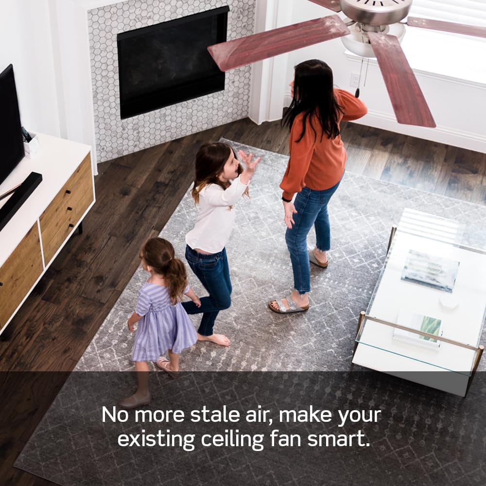 Leviton Decora Smart Fan Speed Controller, Z Wave Plus, Zw4Sf